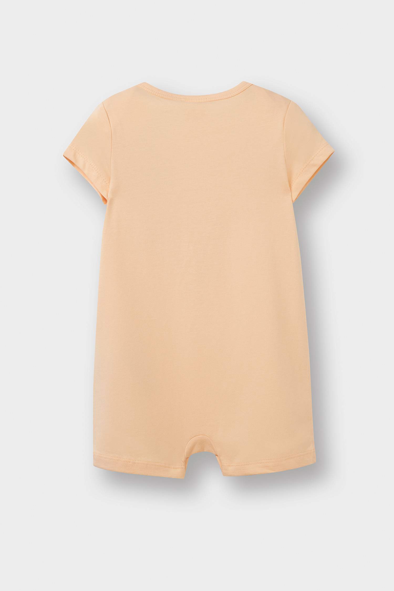 Baby Boy Newborn Animal Patterned Cotton 2 Piece Jumpsuit