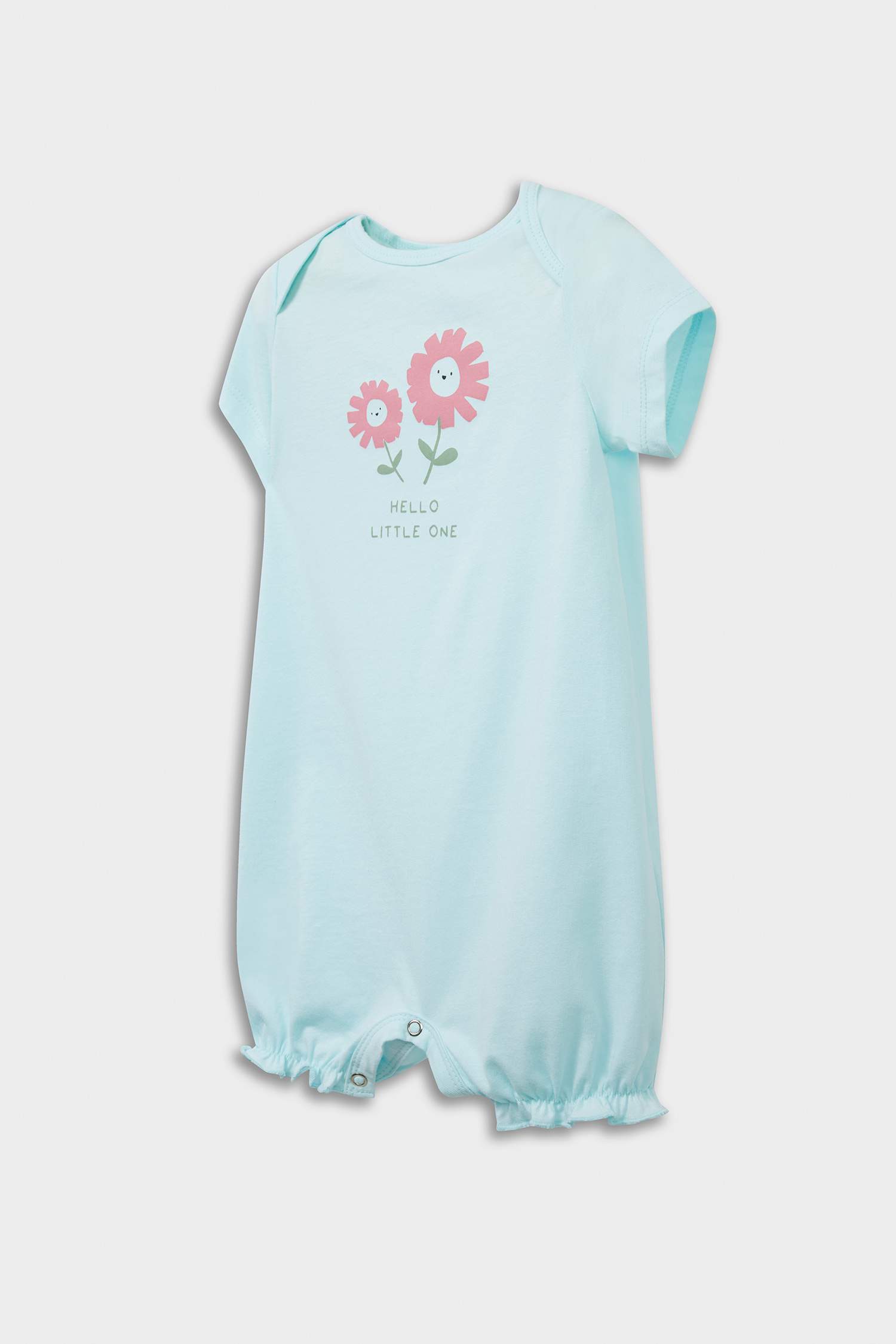 Baby Girl Newborn Floral Cotton 2 Piece Jumpsuit