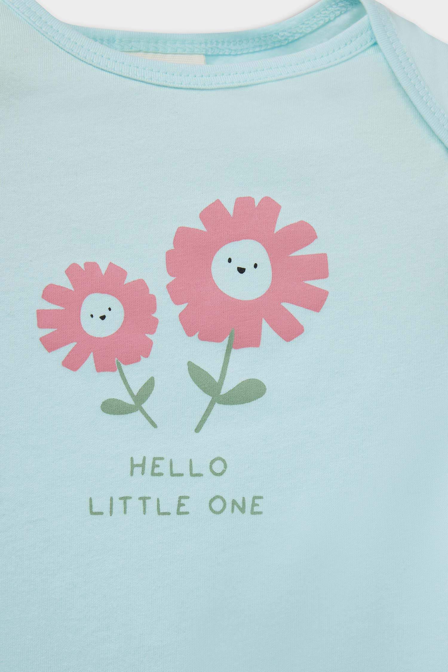 Baby Girl Newborn Floral Cotton 2 Piece Jumpsuit