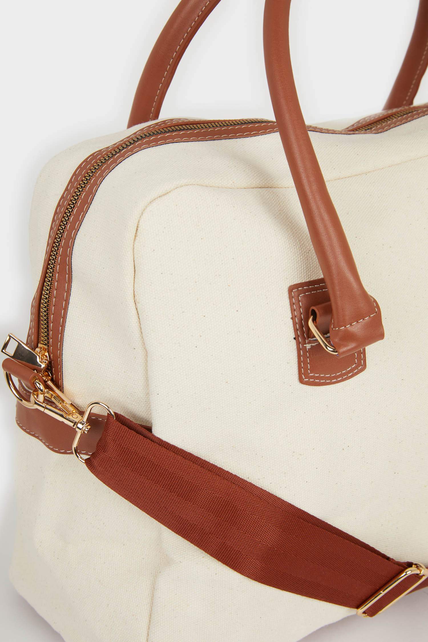 Erkek Kanvas Spor Ve Seyahat Çantası