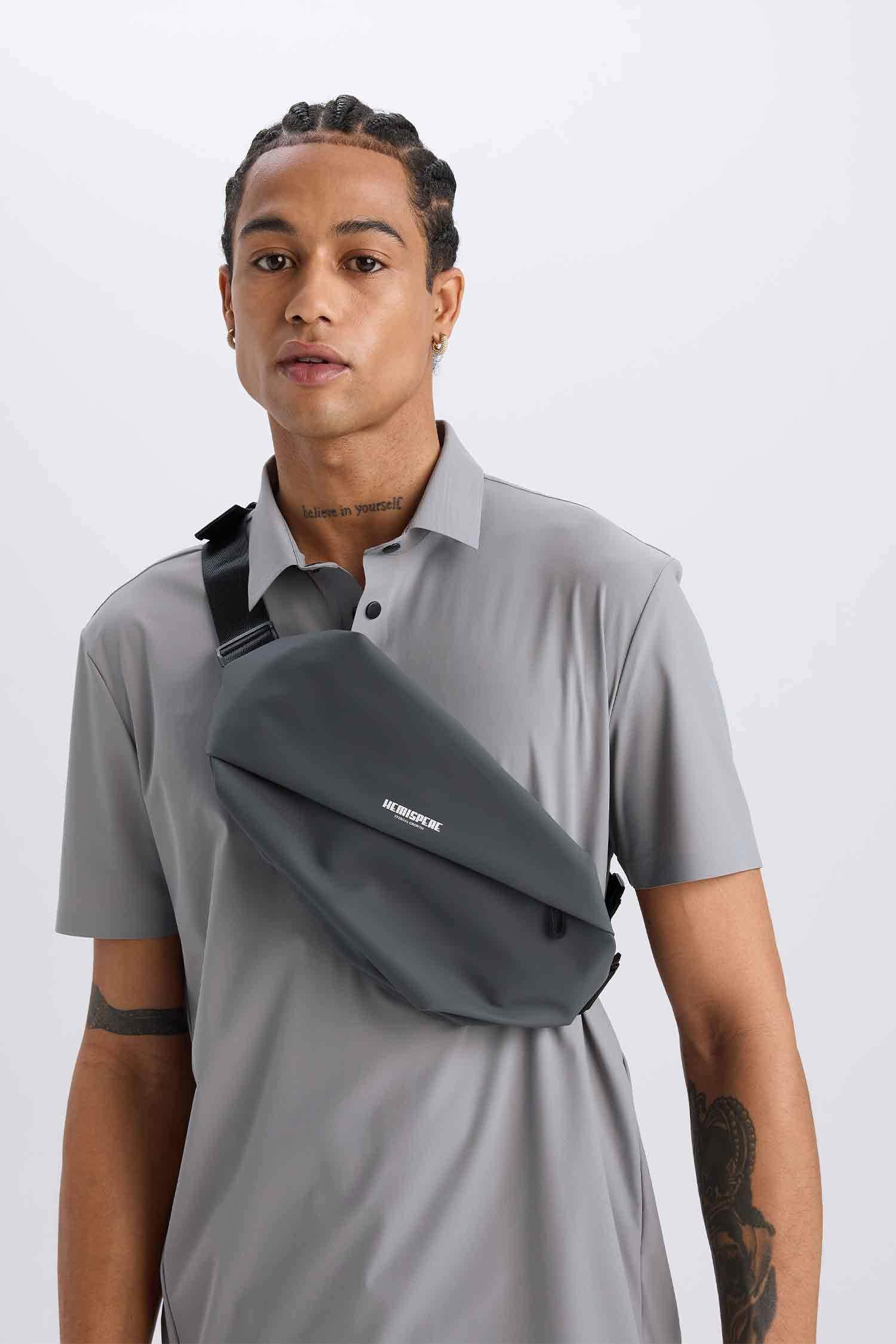 Erkek Suni Deri Bel Çantası