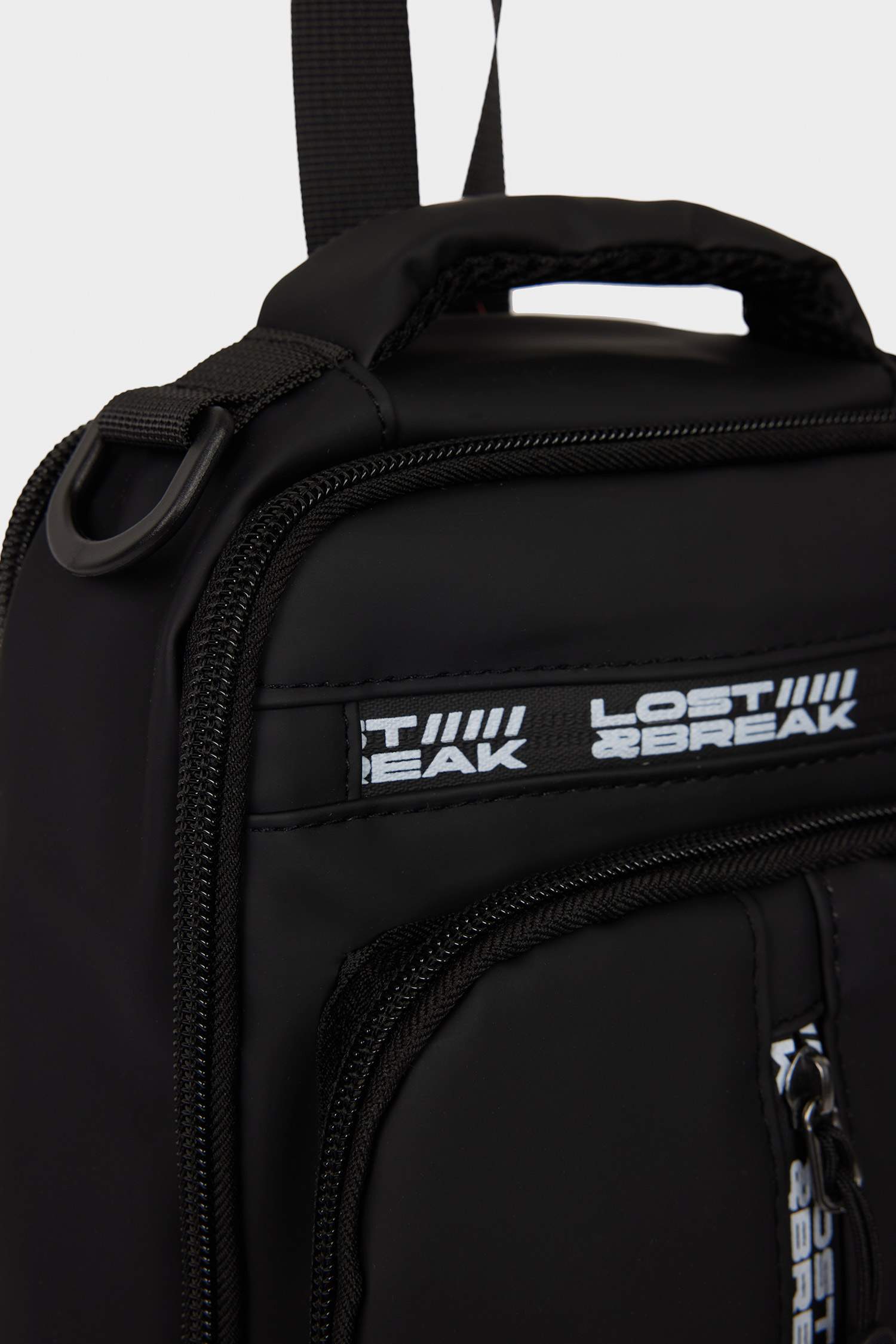 Sac à bandoulière en similicuir pour homme