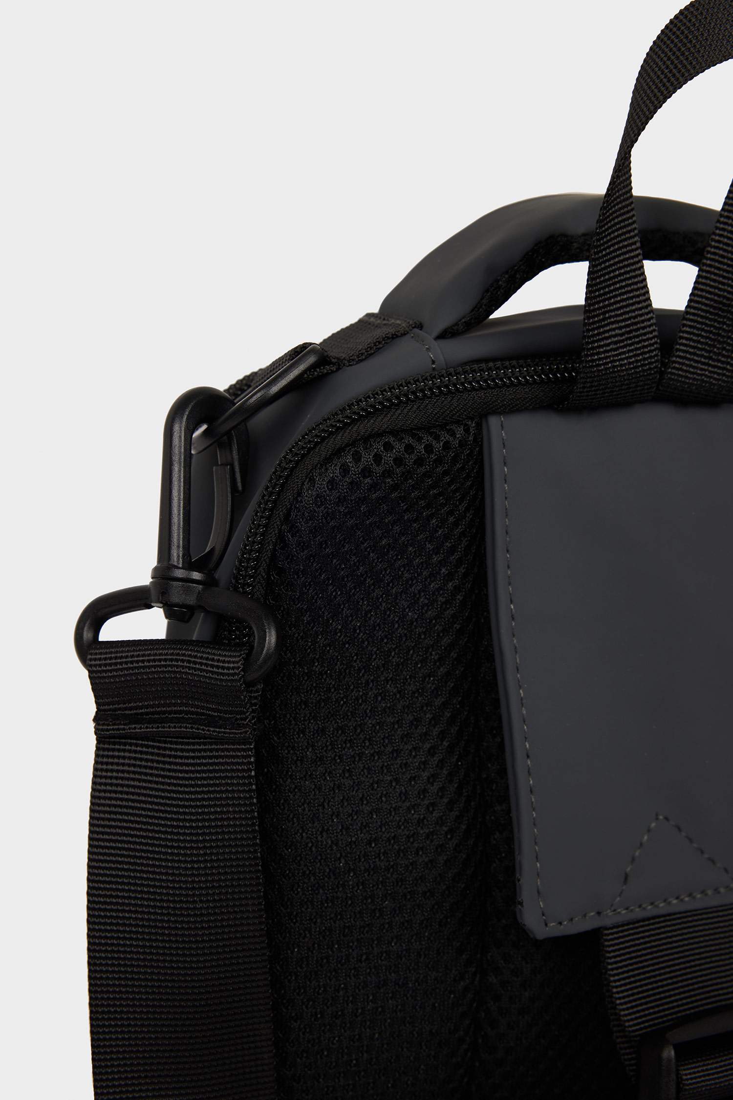 Man Faux Leather Crossbody Bag