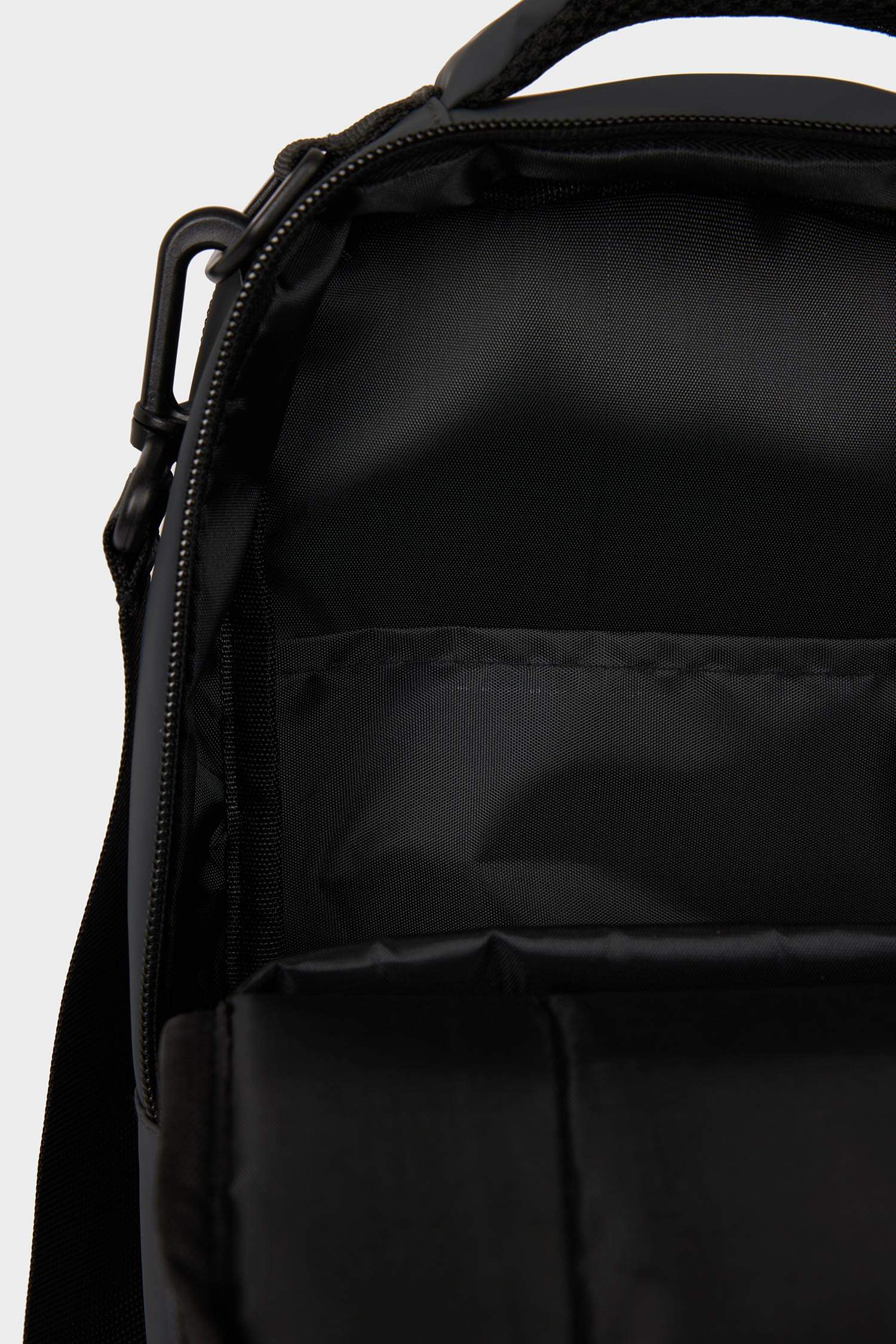 Man Faux Leather Crossbody Bag