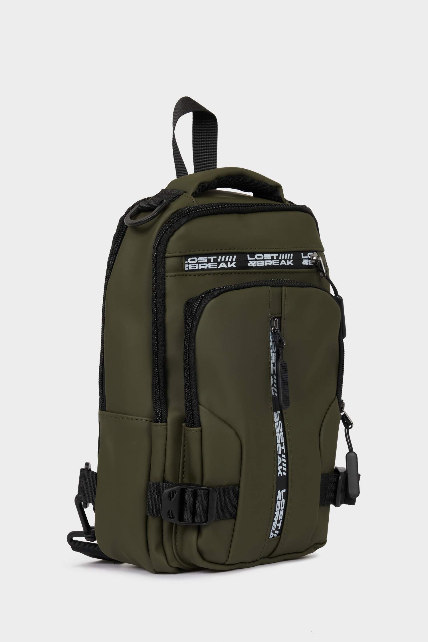 Sac à bandoulière en similicuir pour homme