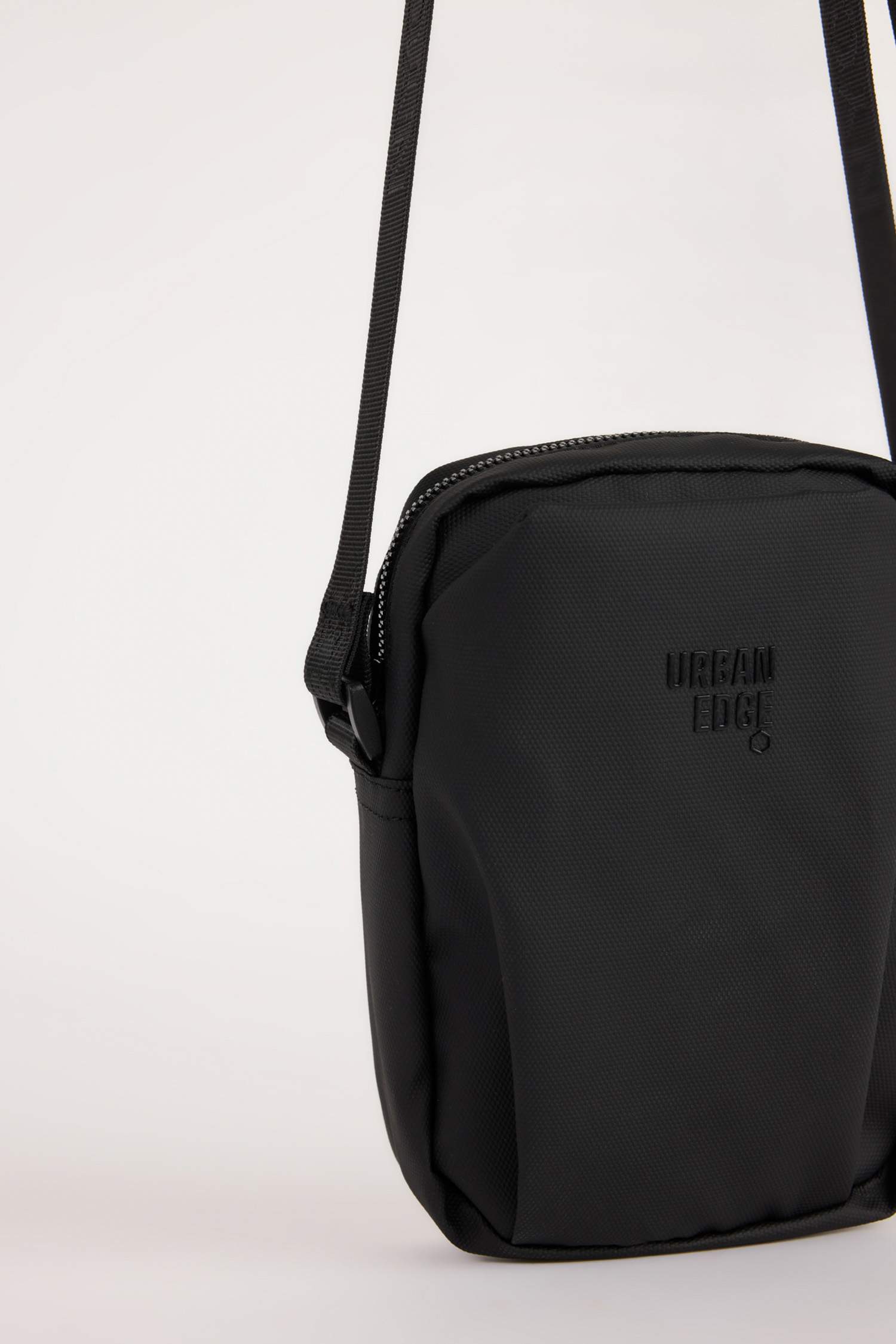 Мужская сумка через плечо из искусственной кожи