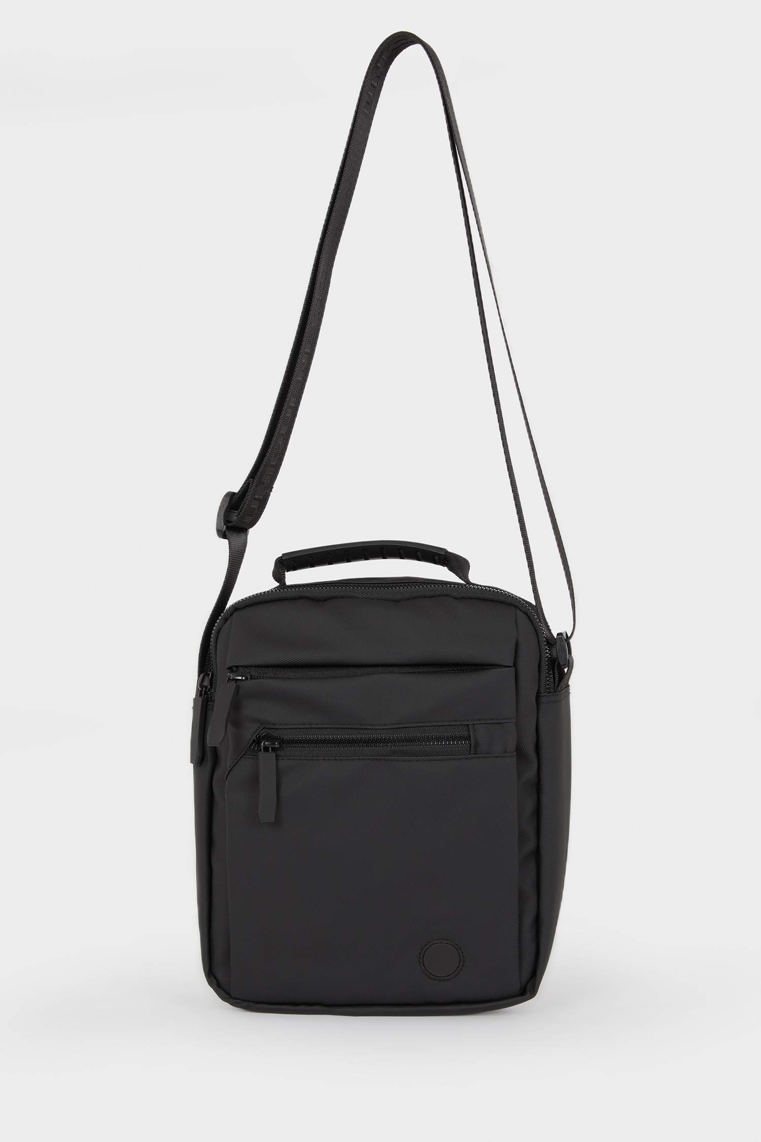 Мужская искусственная кожаная сумка через плечо