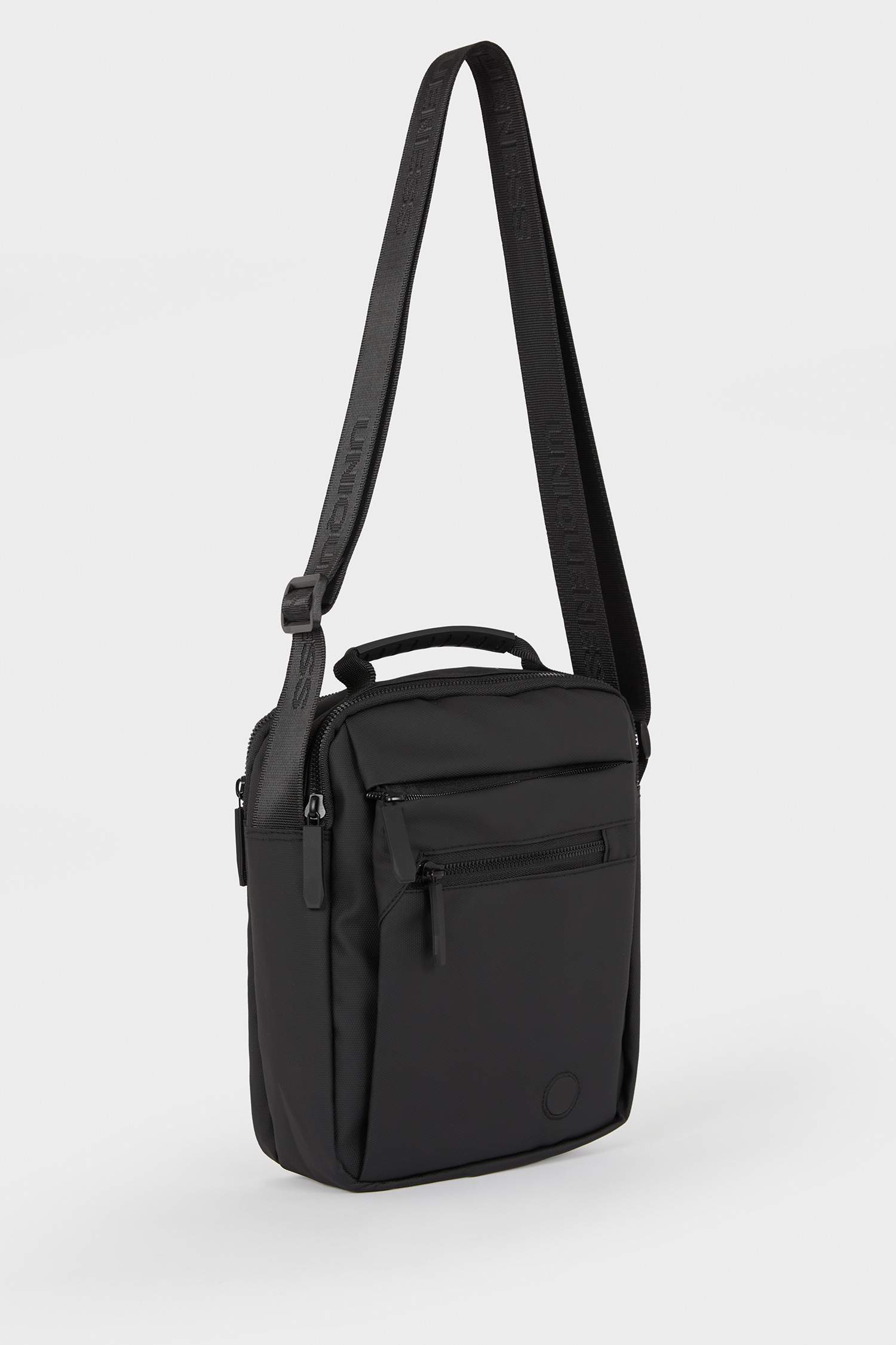 Мужская искусственная кожаная сумка через плечо