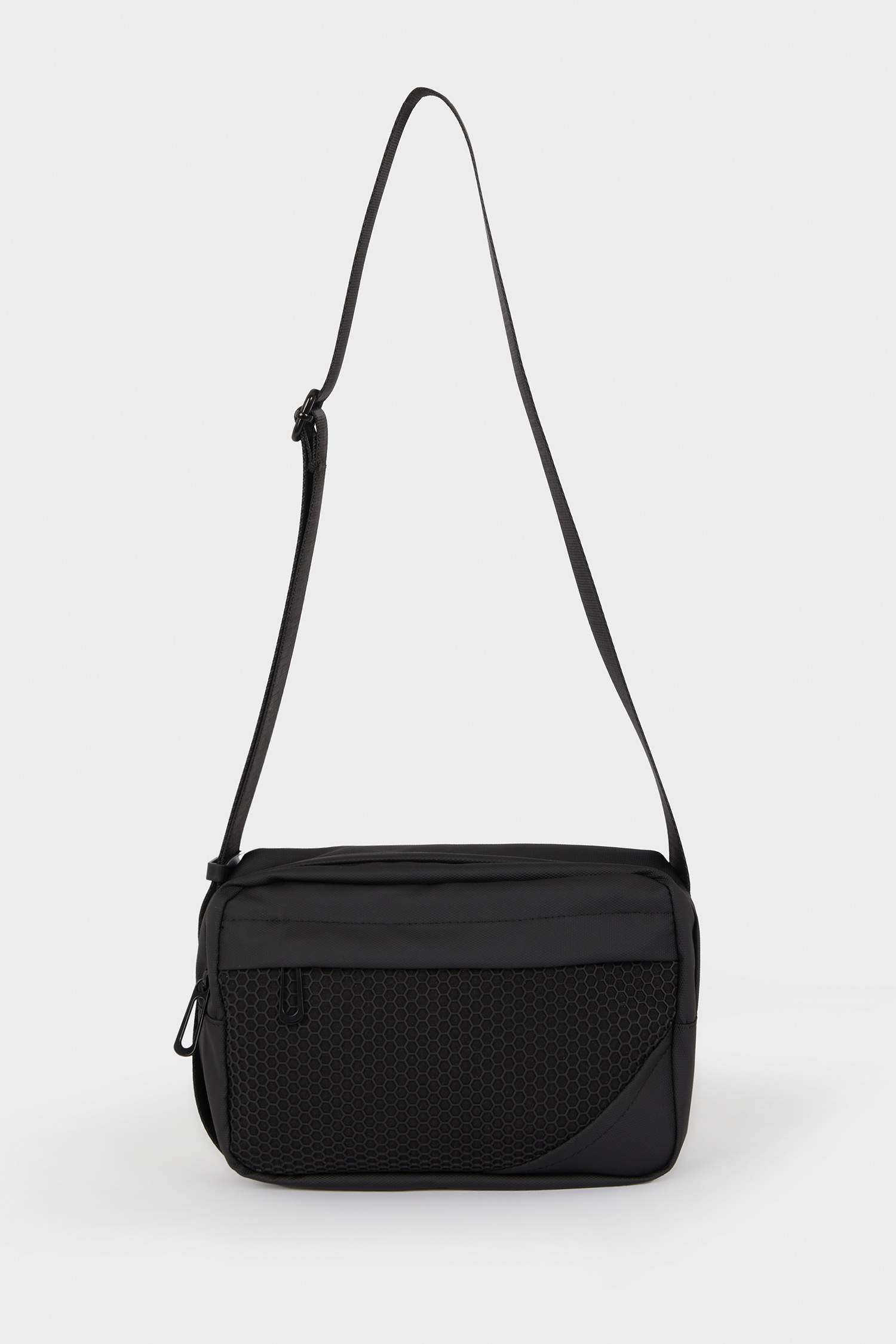 Мужская сумка через плечо из искусственной кожи