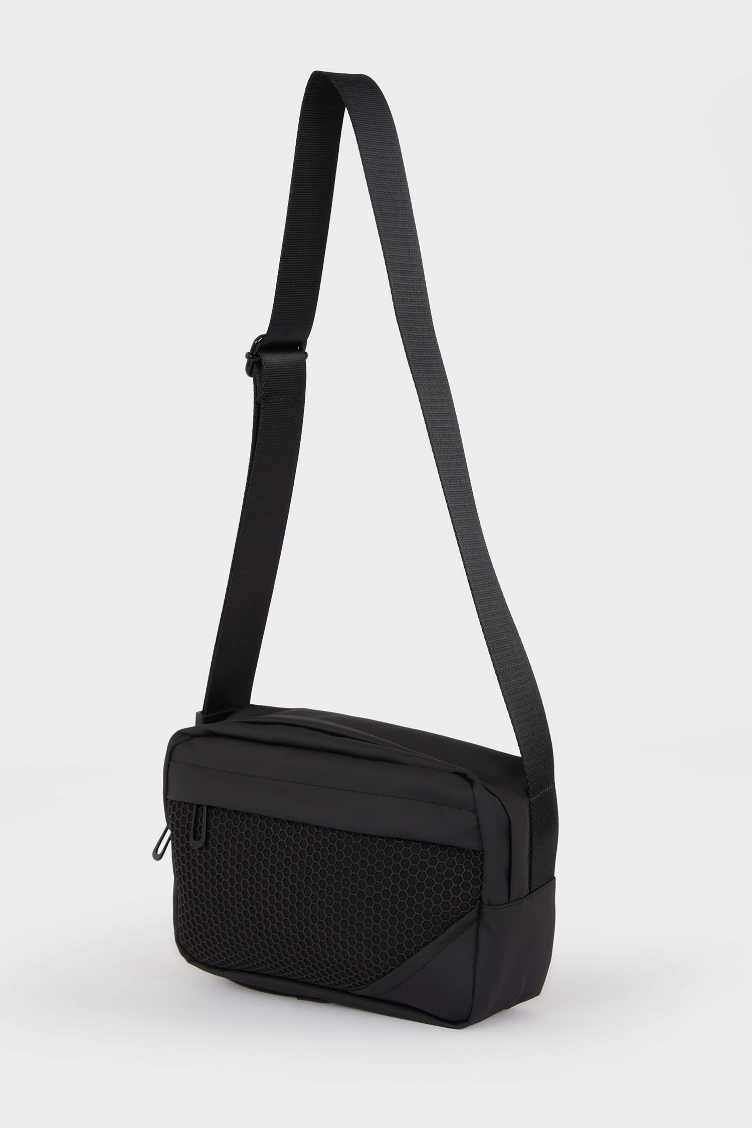 Мужская сумка через плечо из искусственной кожи