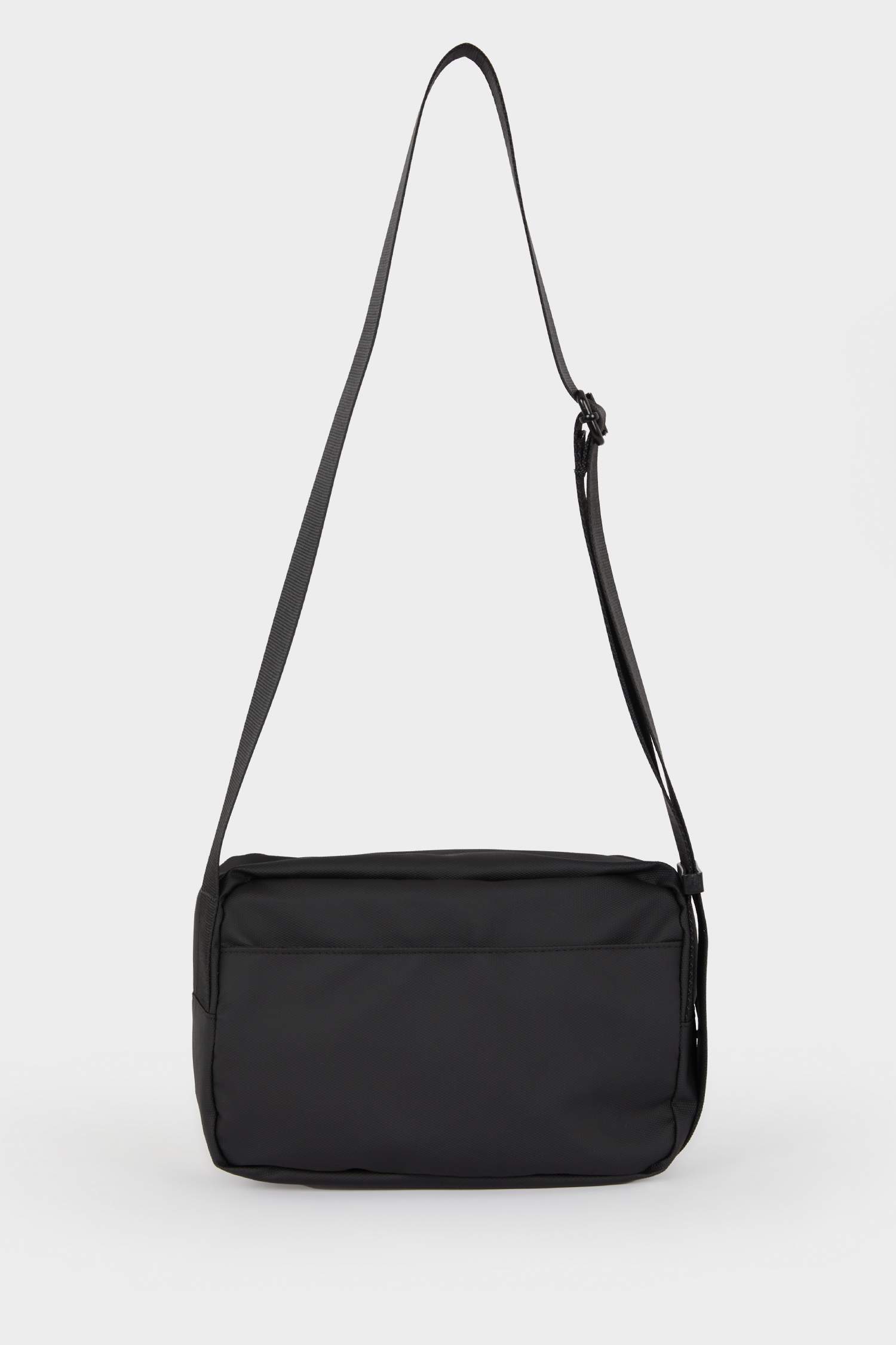 Man Faux Leather Crossbody Bag