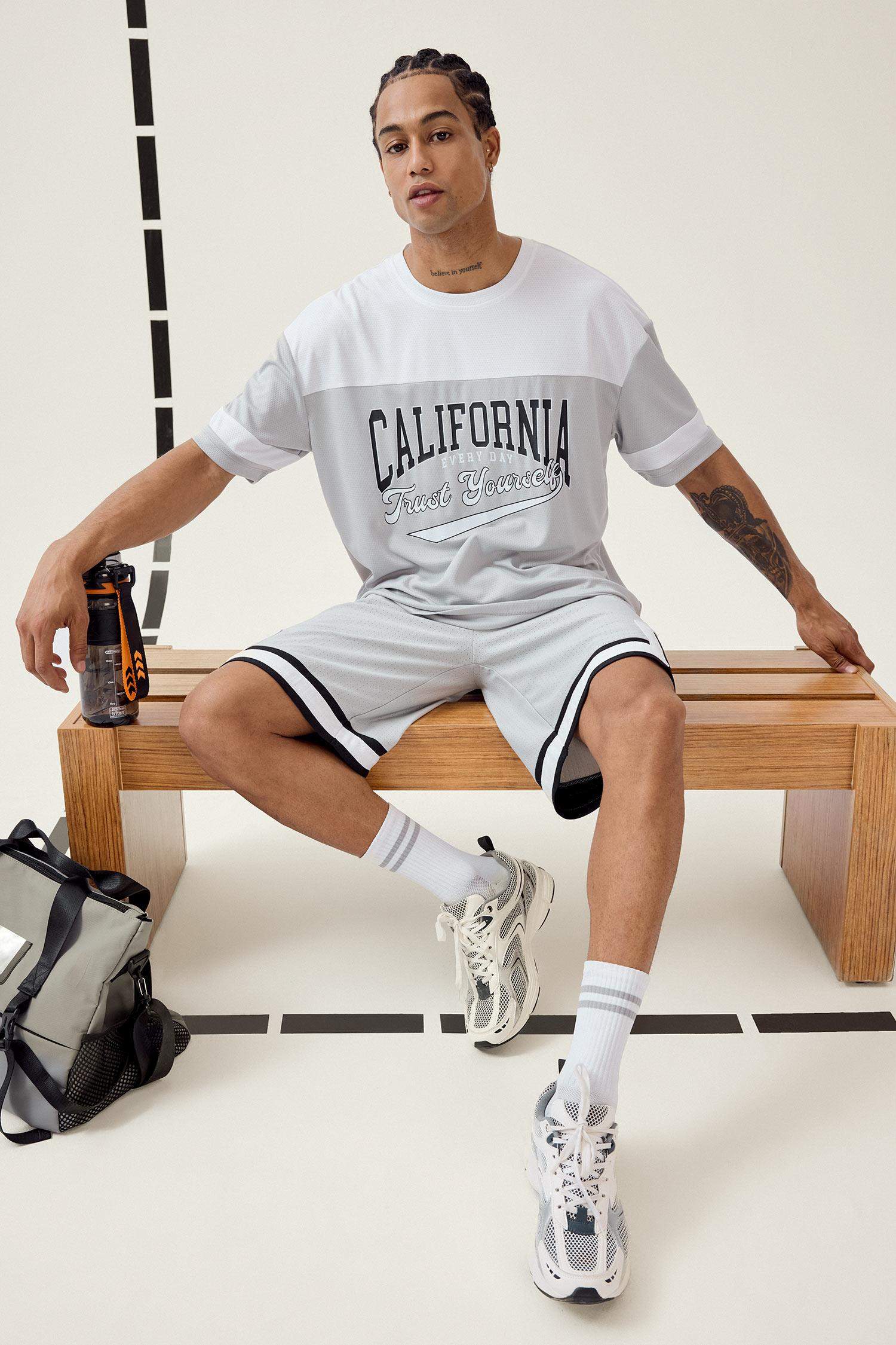 DeFactoFit Oversize Fit Sports Shorts