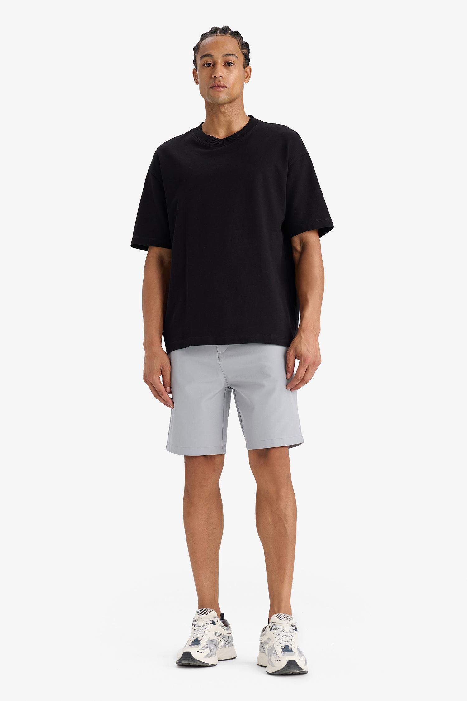 DeFactoFit Standard Fit Short Woven Shorts