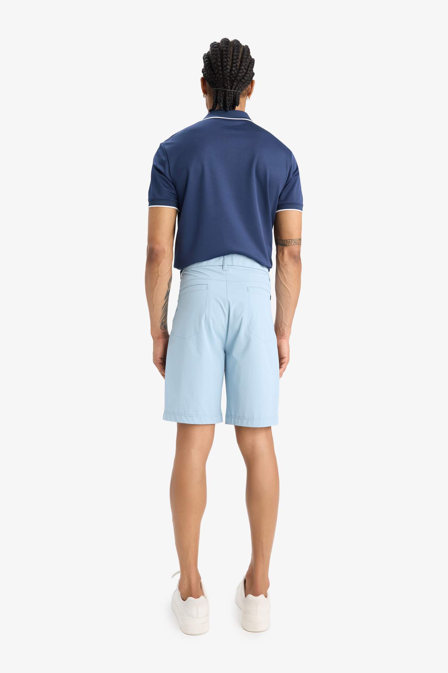 DeFactoFit Flexible Fabric Standard Fit Woven Shorts