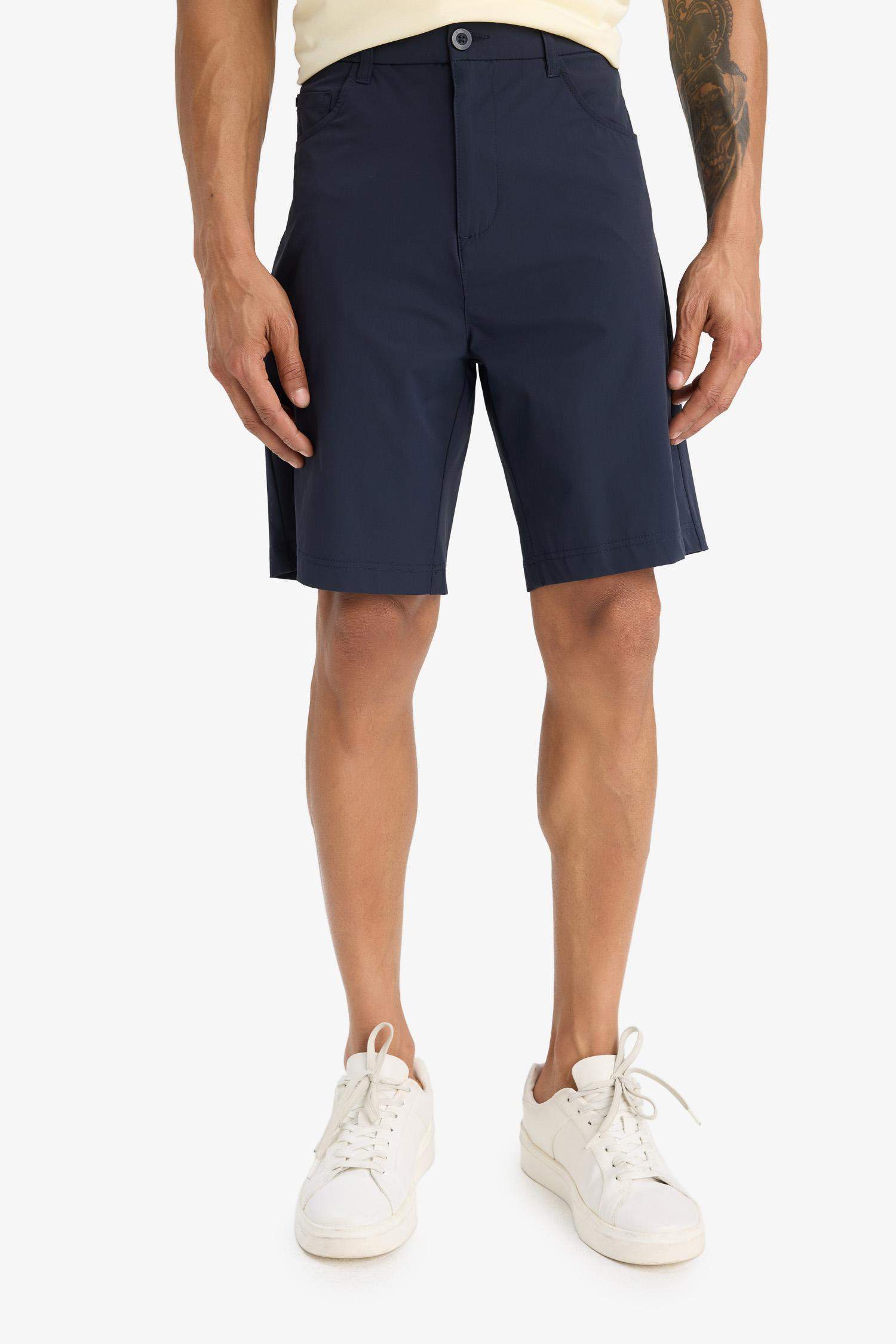 DeFactoFit Flexible Fabric Standard Fit Woven Shorts