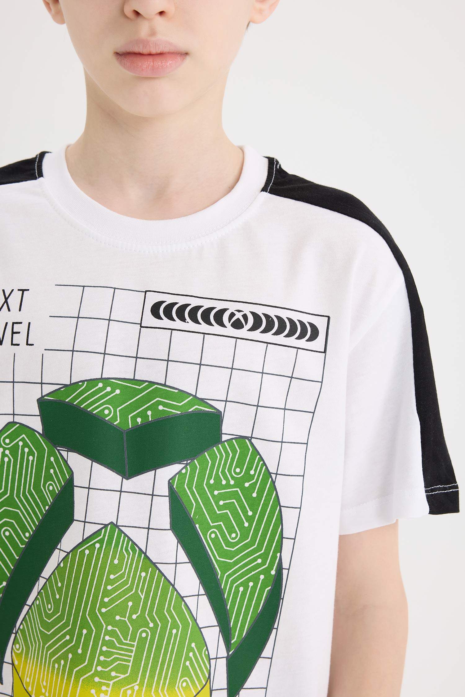 Детский комплект для мальчика Xbox из 2 предметов с короткими рукавами и шортами на резинке