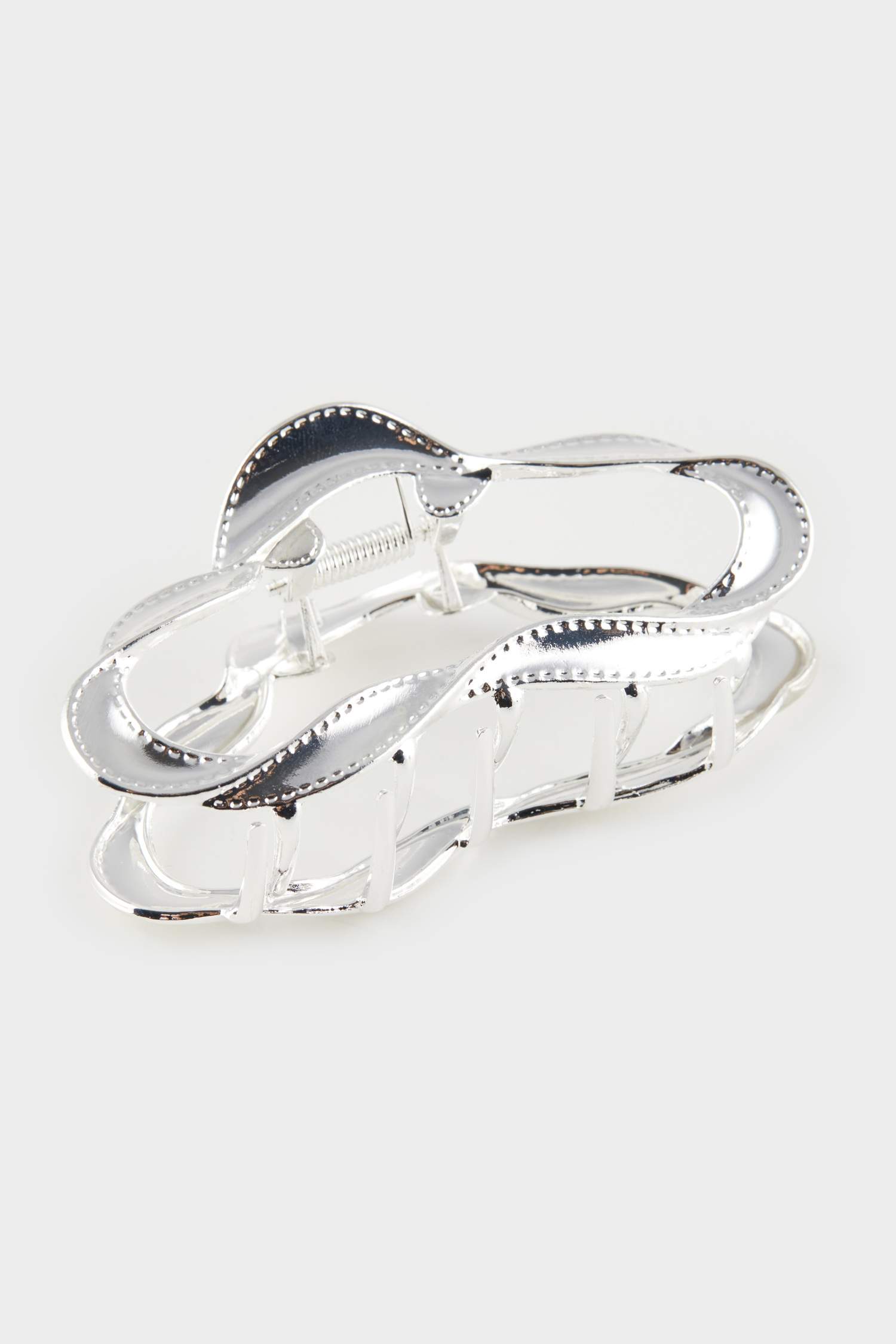 Kadın Silver Mandal Toka