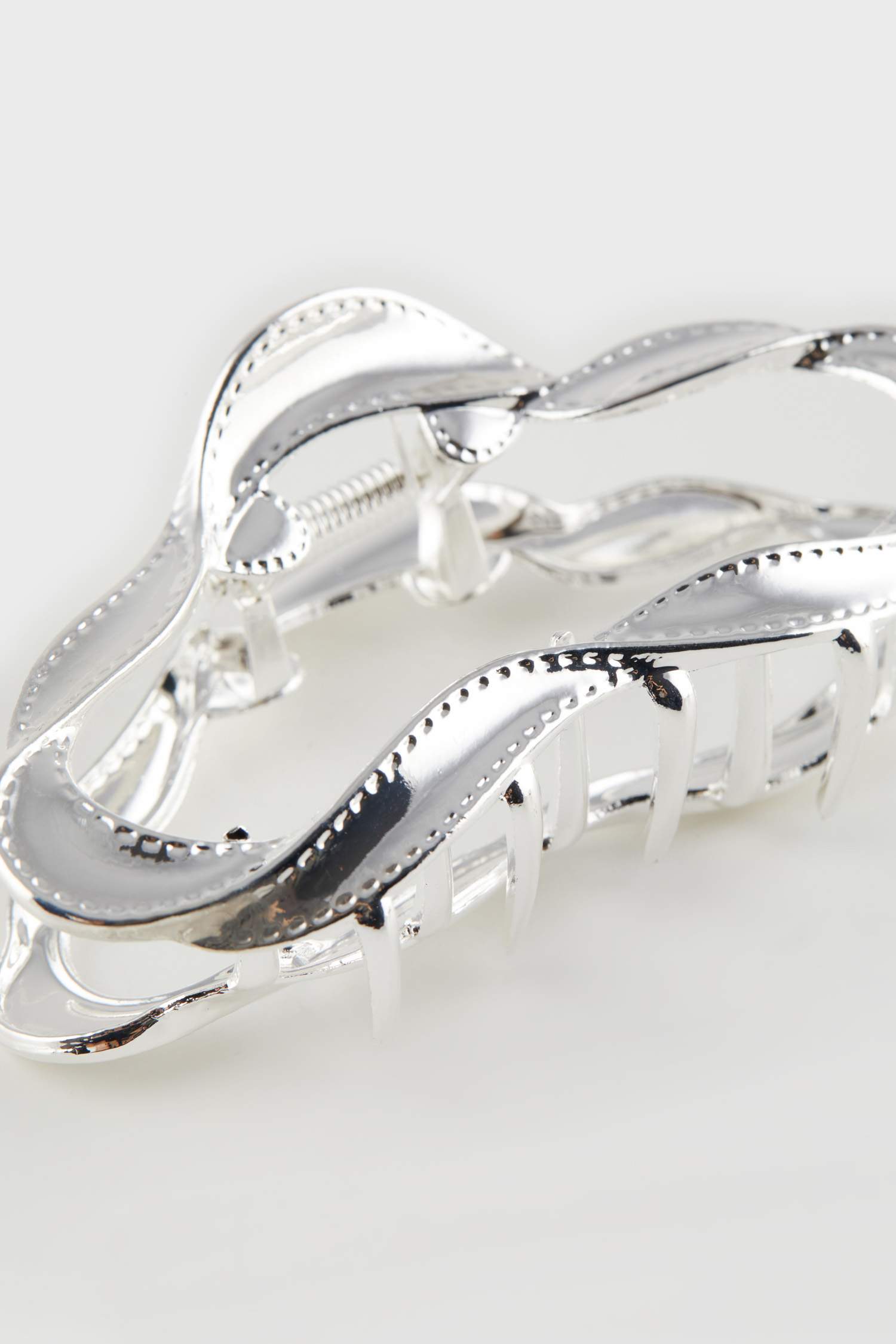 Kadın Silver Mandal Toka