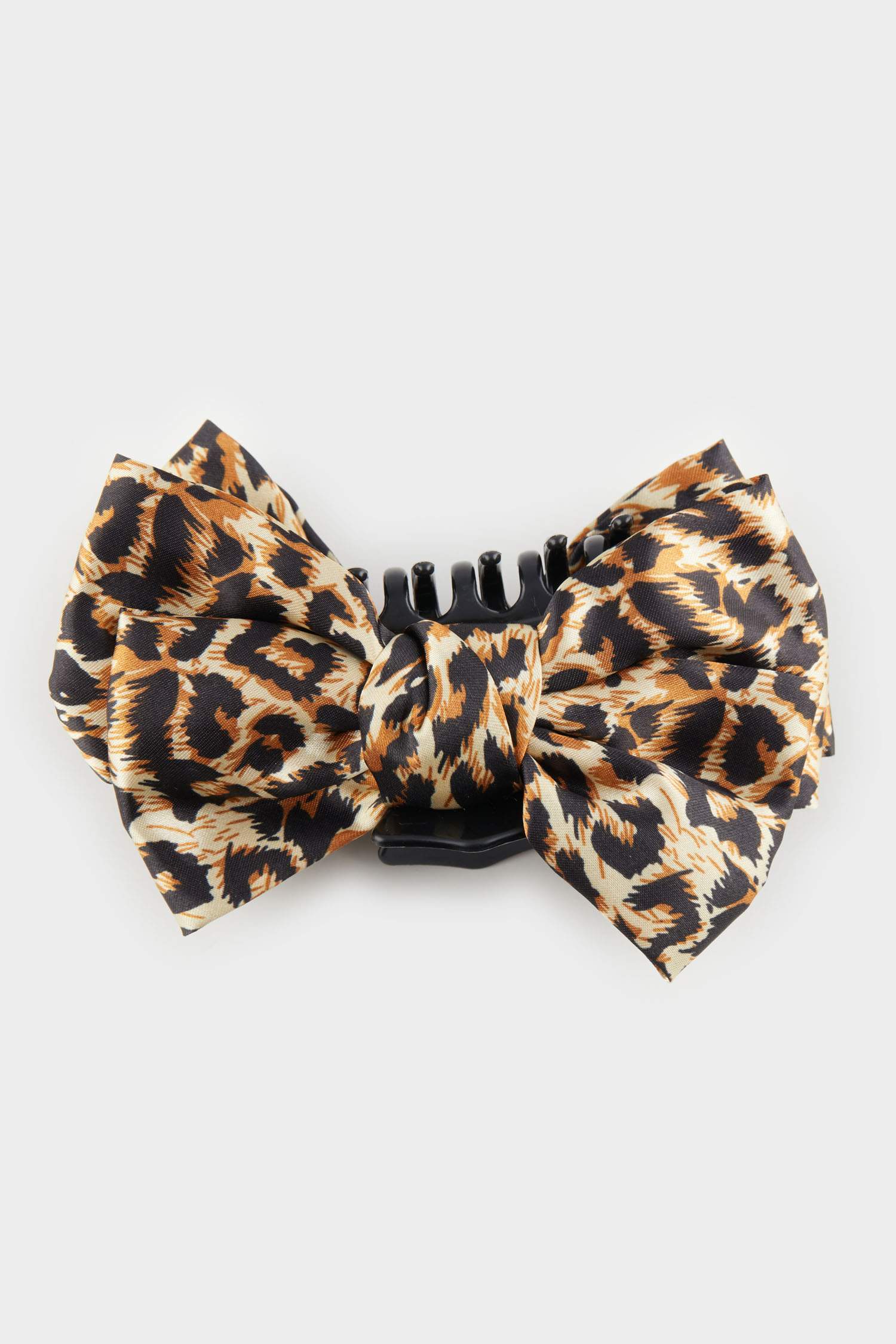 مشبك شعر نسائي اسود وتايجر - قطعتين