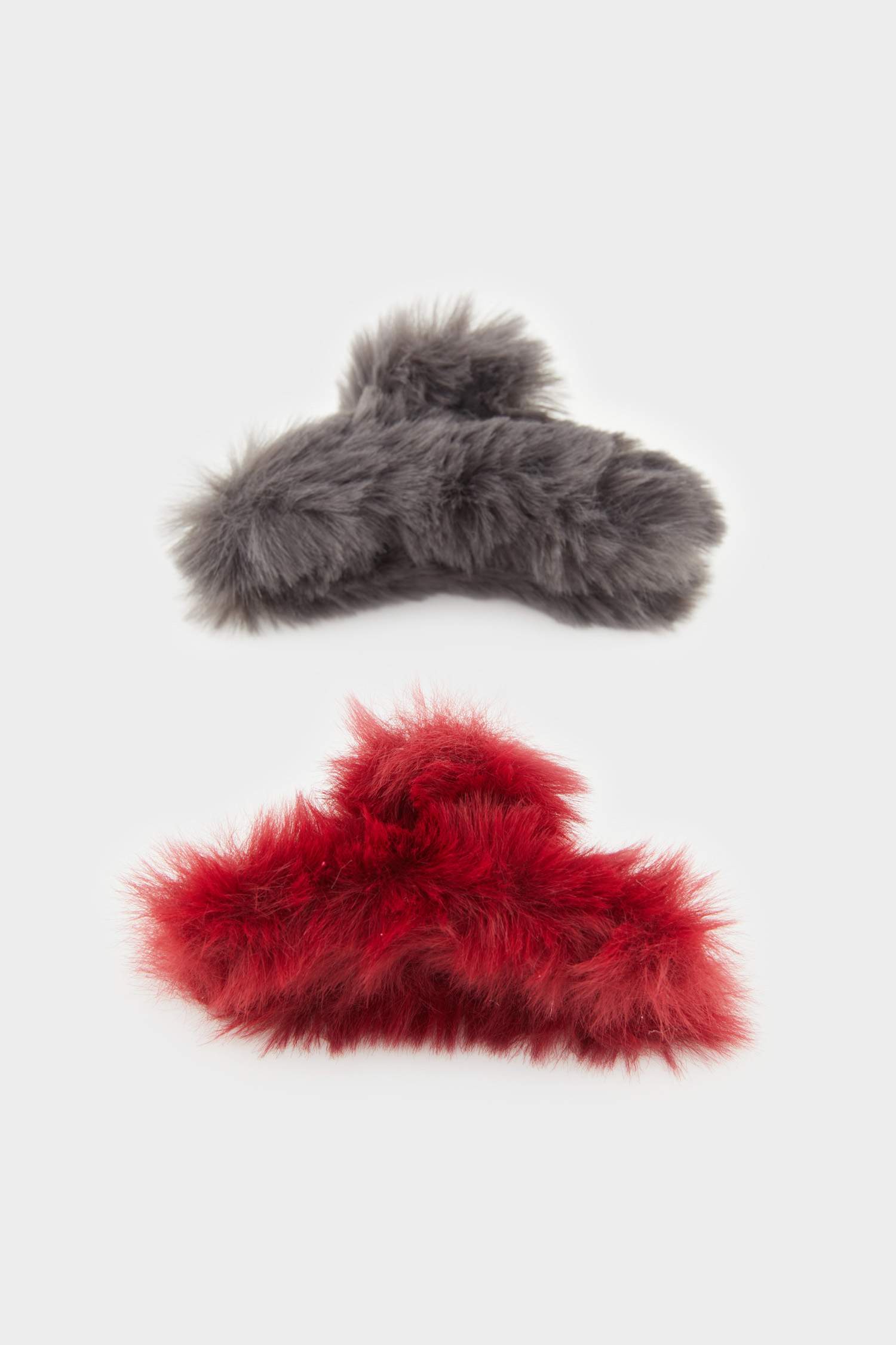 Kadın Pelüş 2'li Mandal Toka