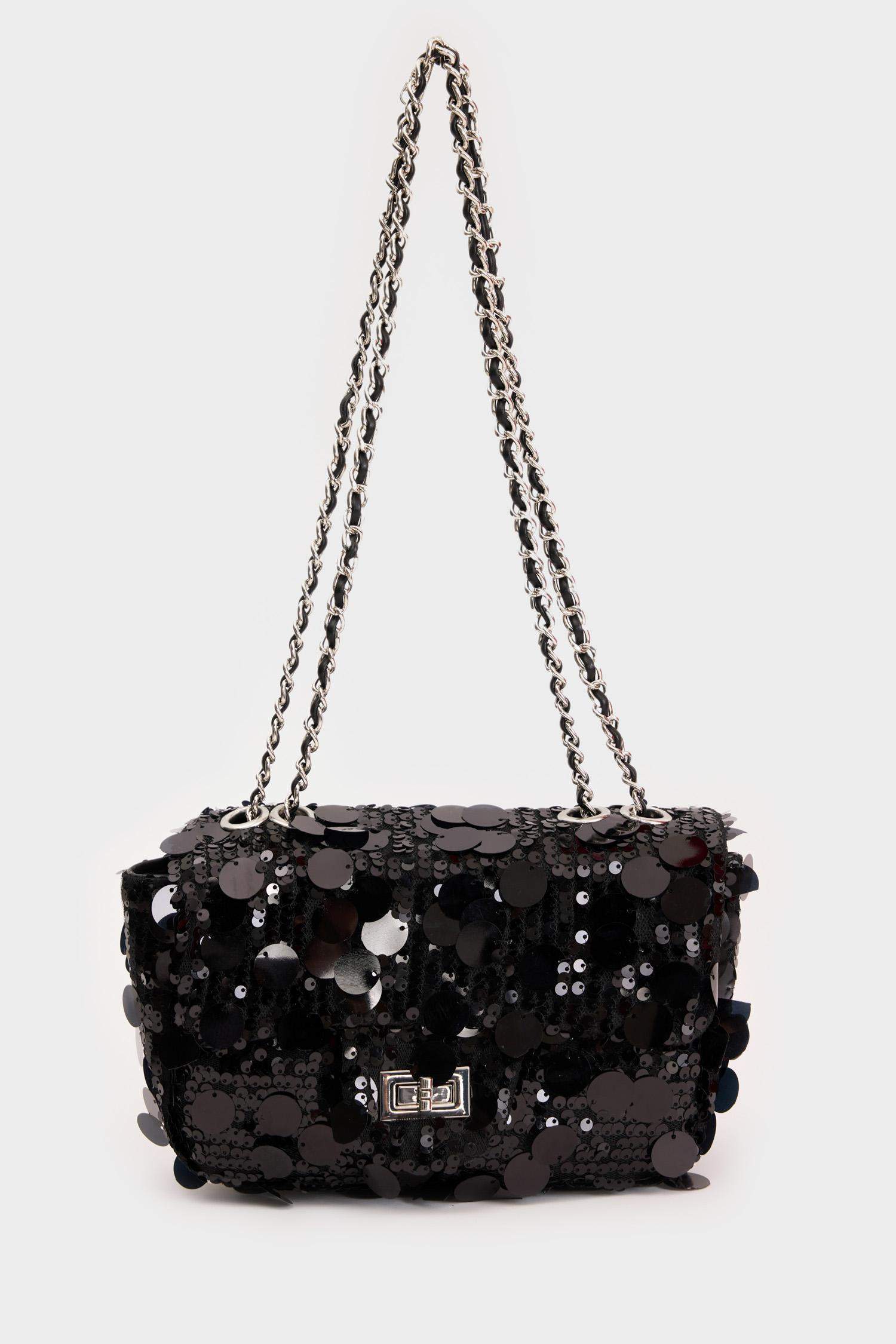 DCEY x DeFacto Kadın Payetli Çapraz Çanta