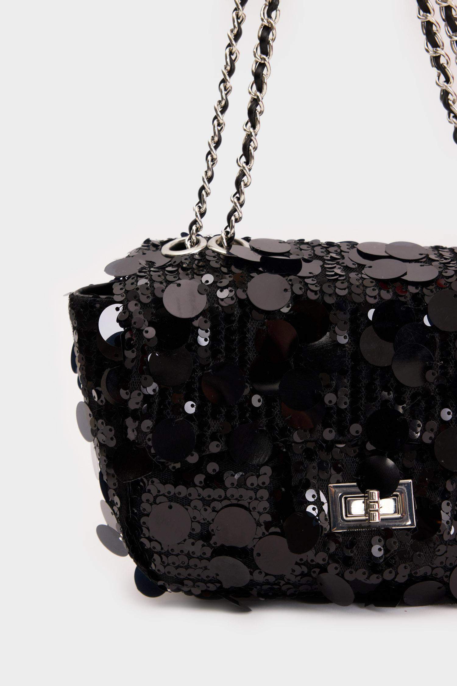 DCEY x DeFacto Kadın Payetli Çapraz Çanta