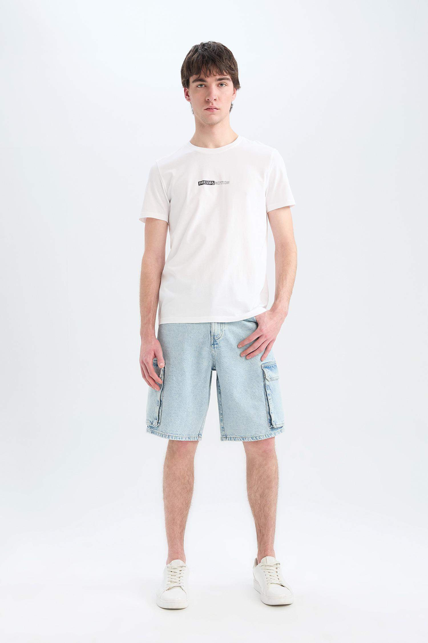 КАРГО fit джинсовые бермуды