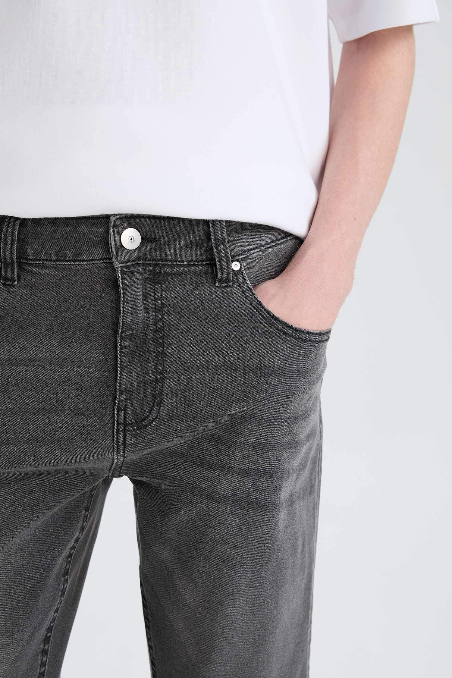 Джинсовые шорты-бермуды