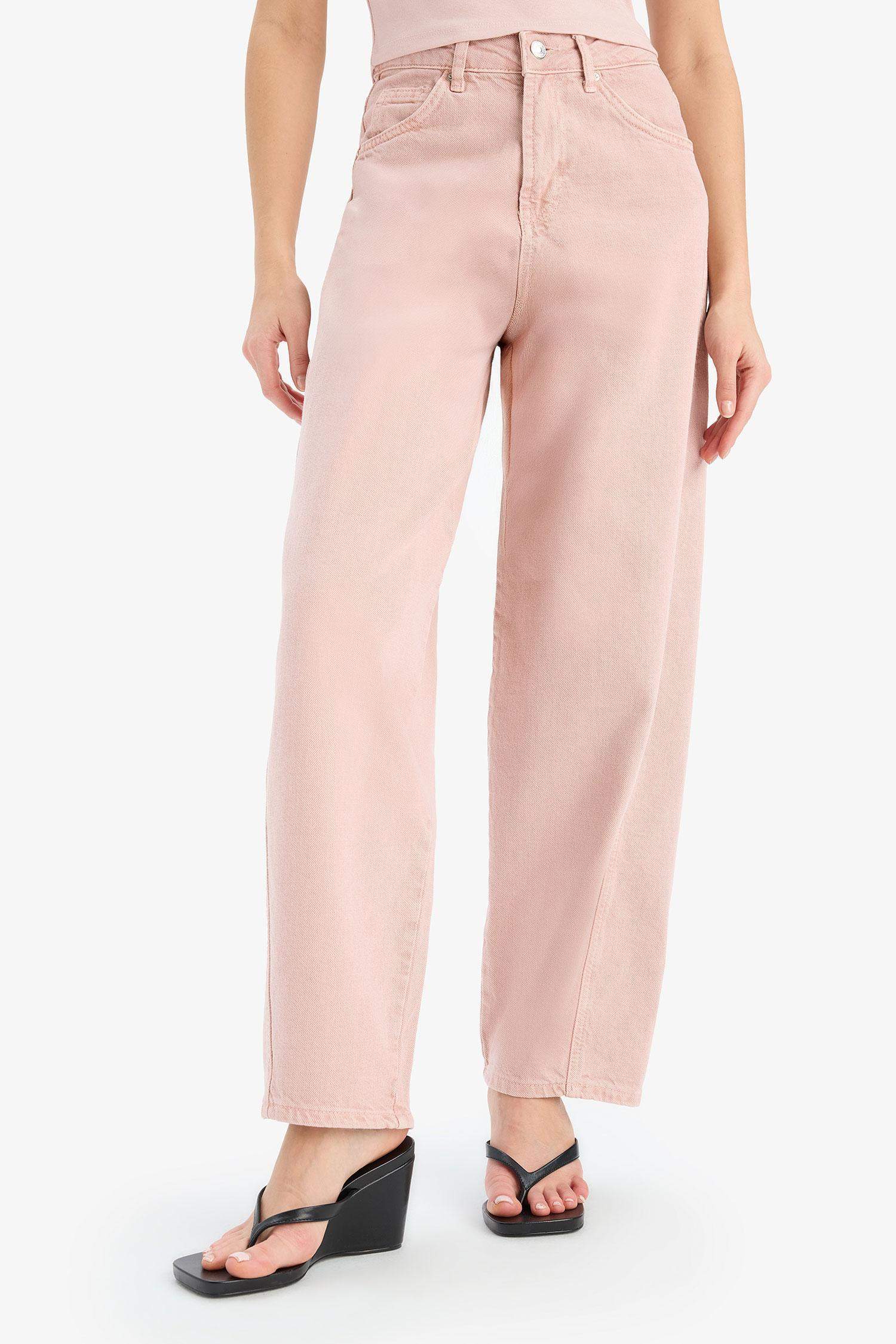 بنطلون باجي فيت جبردين بخصر عادي