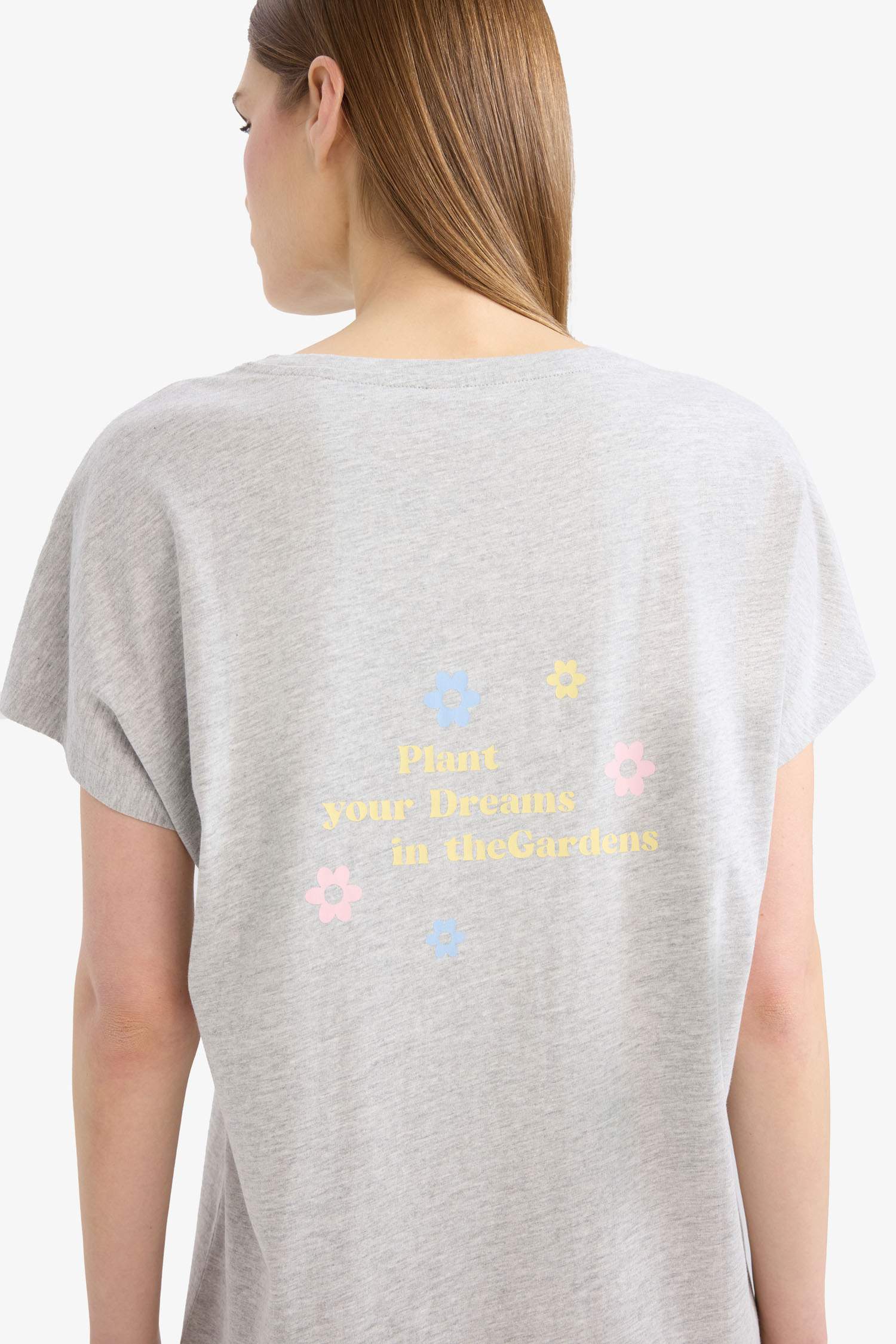 Regular Fit Crew Neck Knitted Dress