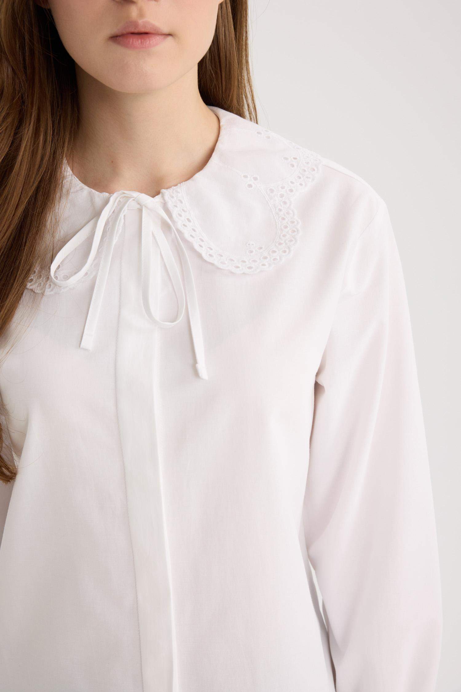 Regular Fit Poplin Uzun Kollu Gömlek Tunik