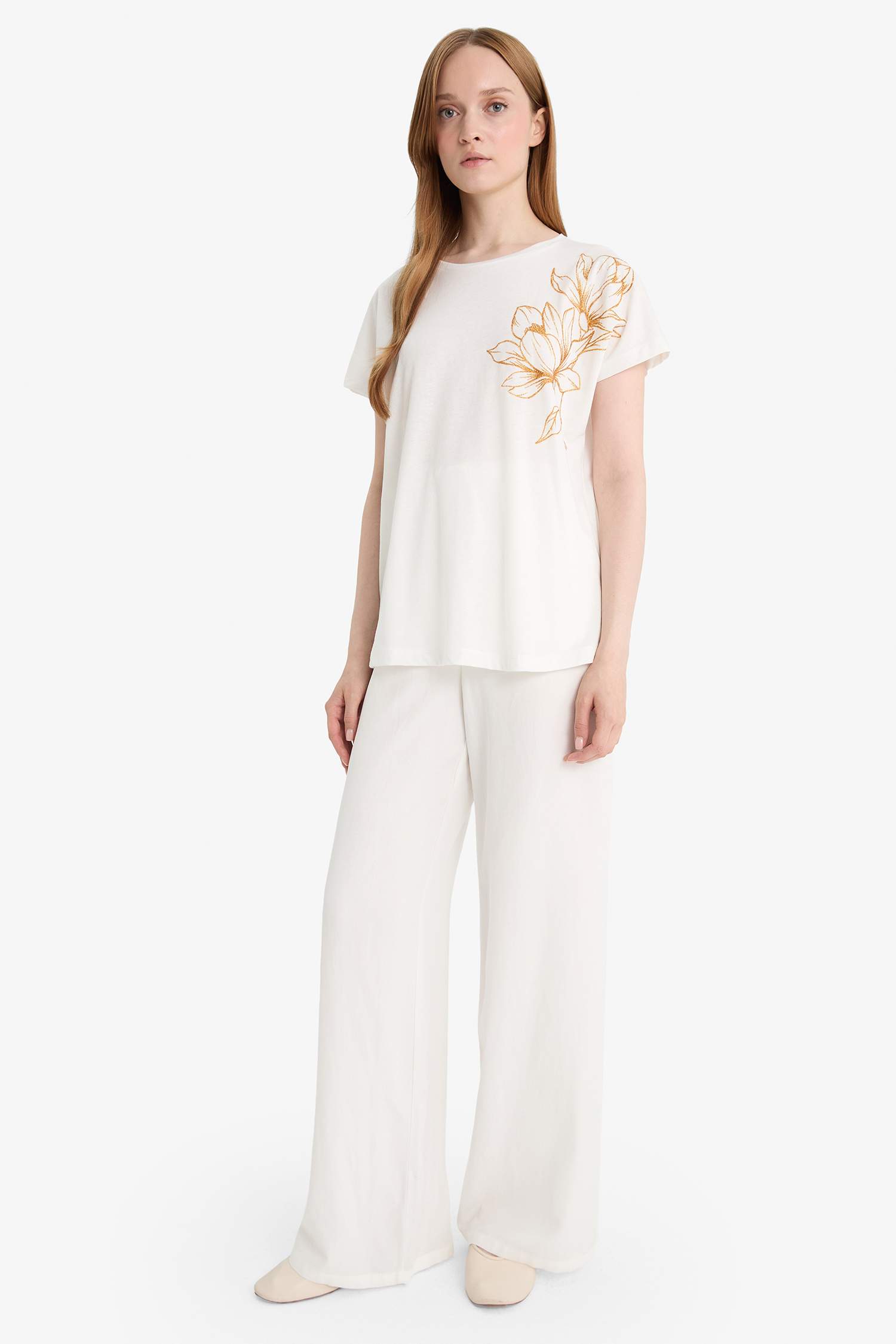 Regular Fit Crew Neck Short Sleeve T-Shirt