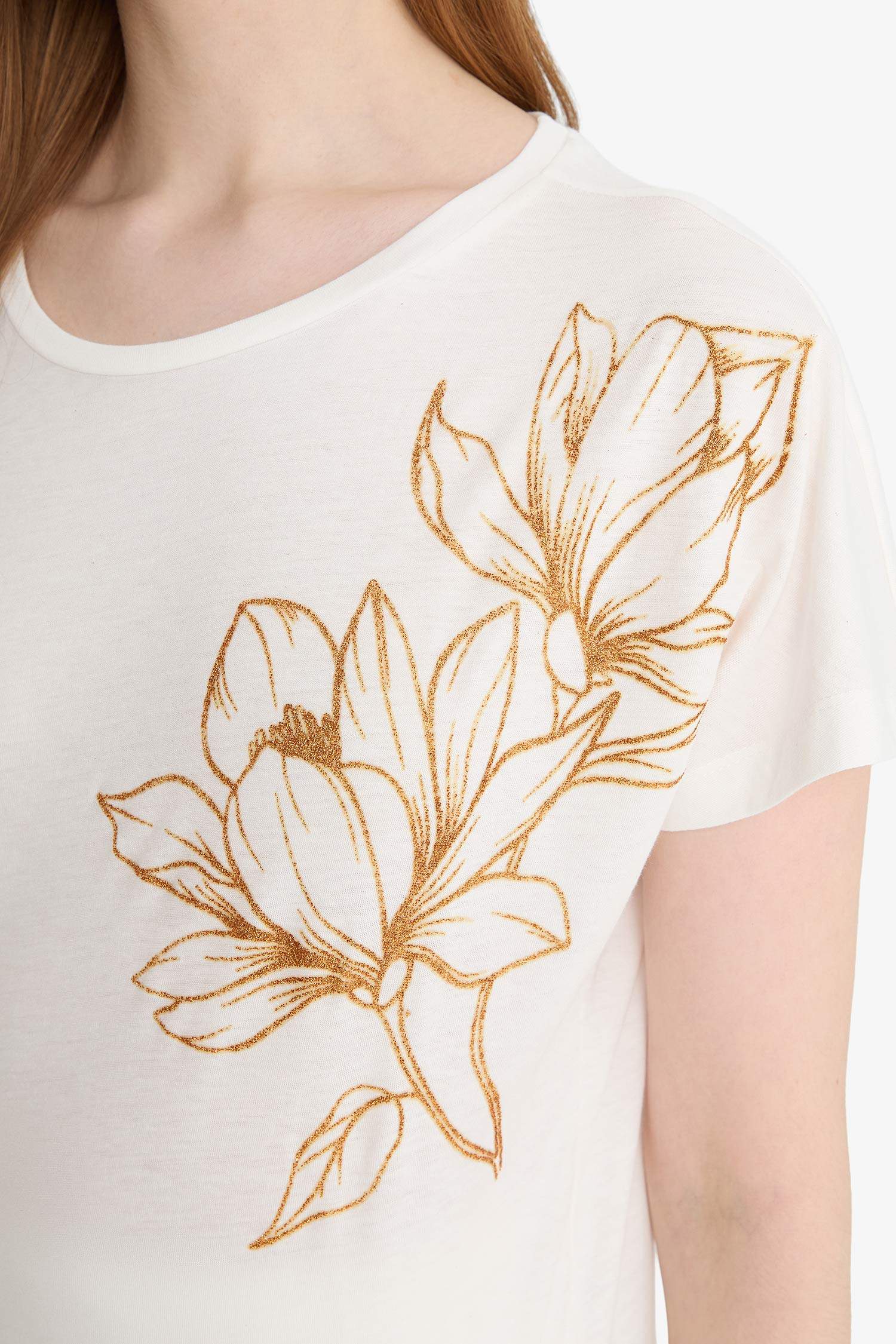 Regular Fit Crew Neck Short Sleeve T-Shirt