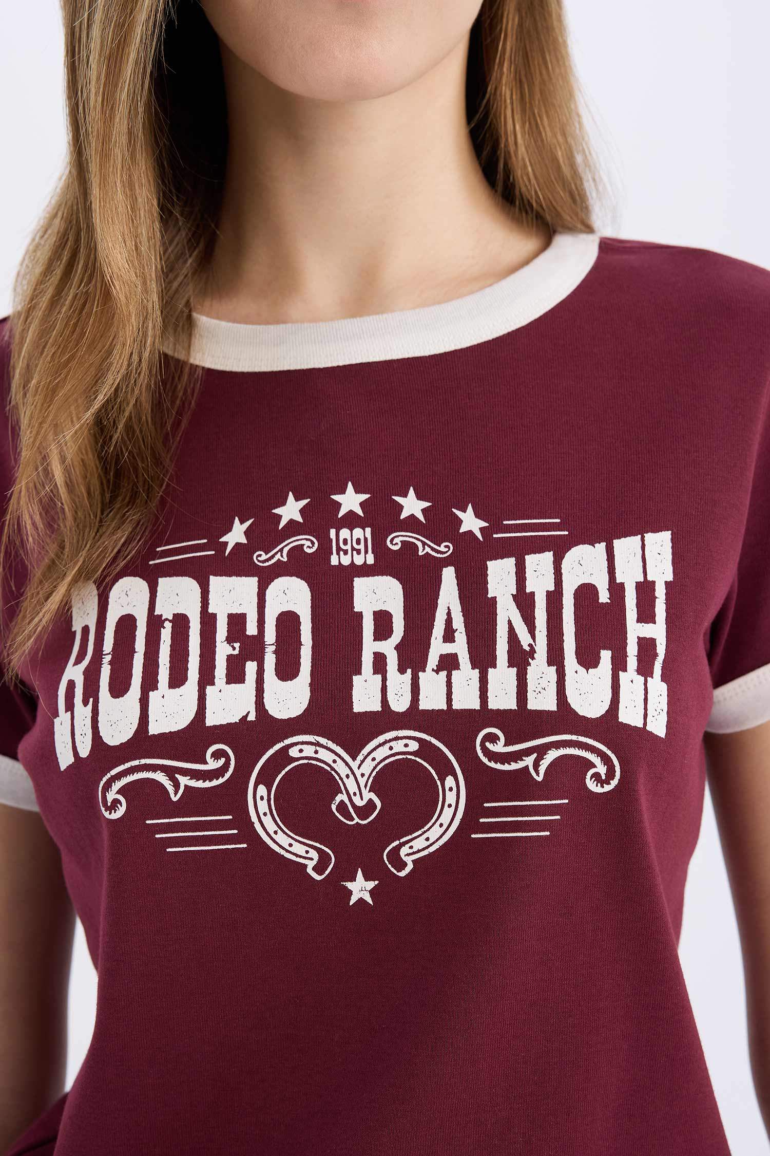 Regular Fit Ribana Short Sleeve T-Shirt