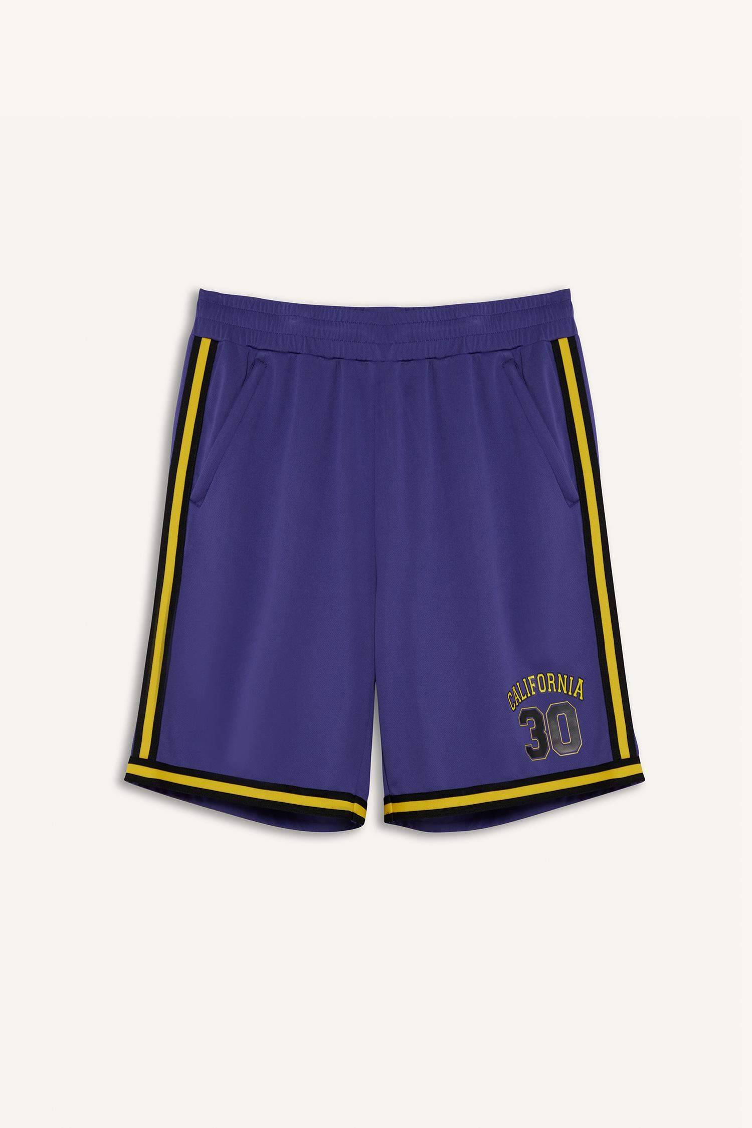 DeFactoFit Hızlı Kuruyan Standart Fit Sporcu Esnek Bantlı Paça Şort