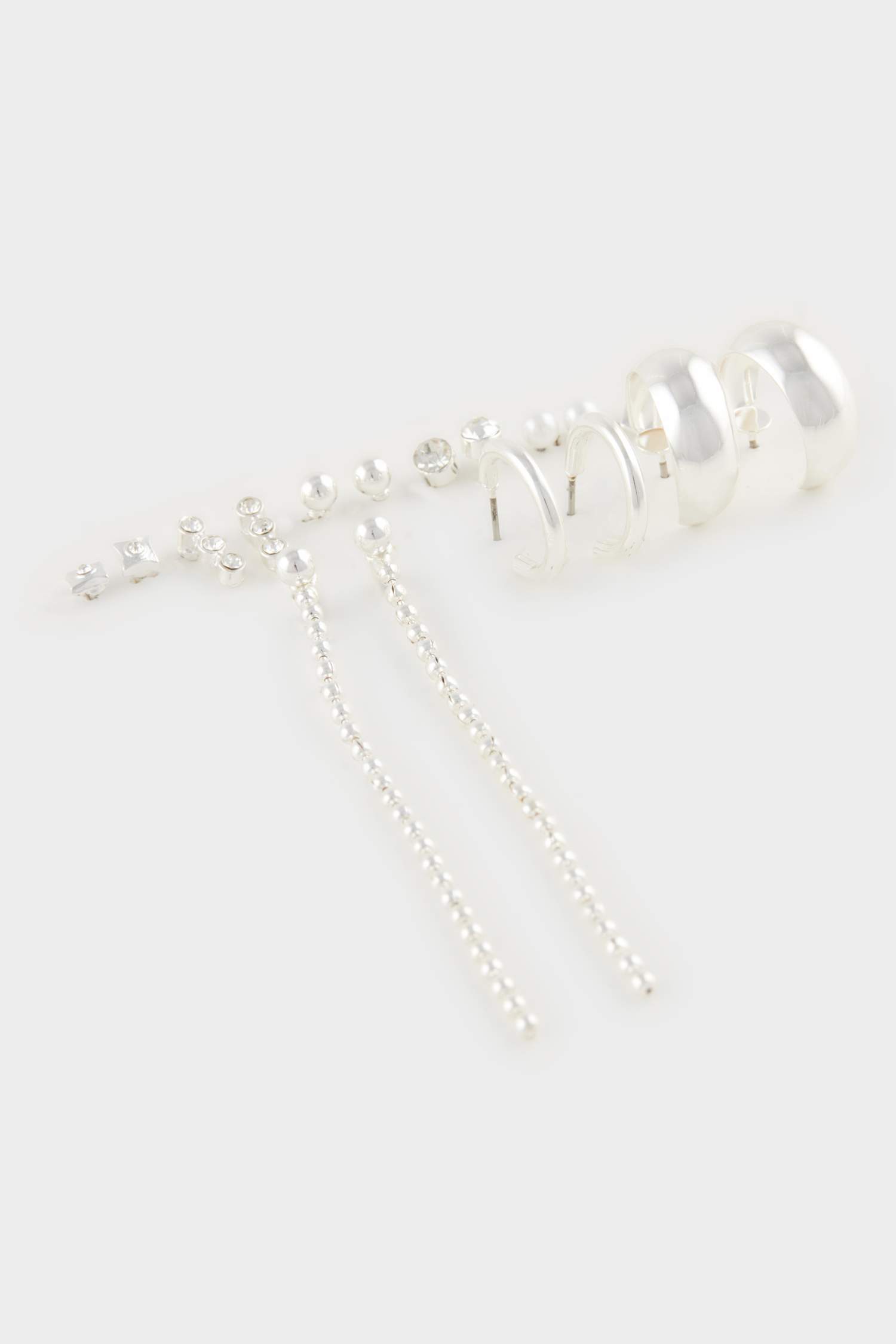 Kadın 9'lu Silver Küpe