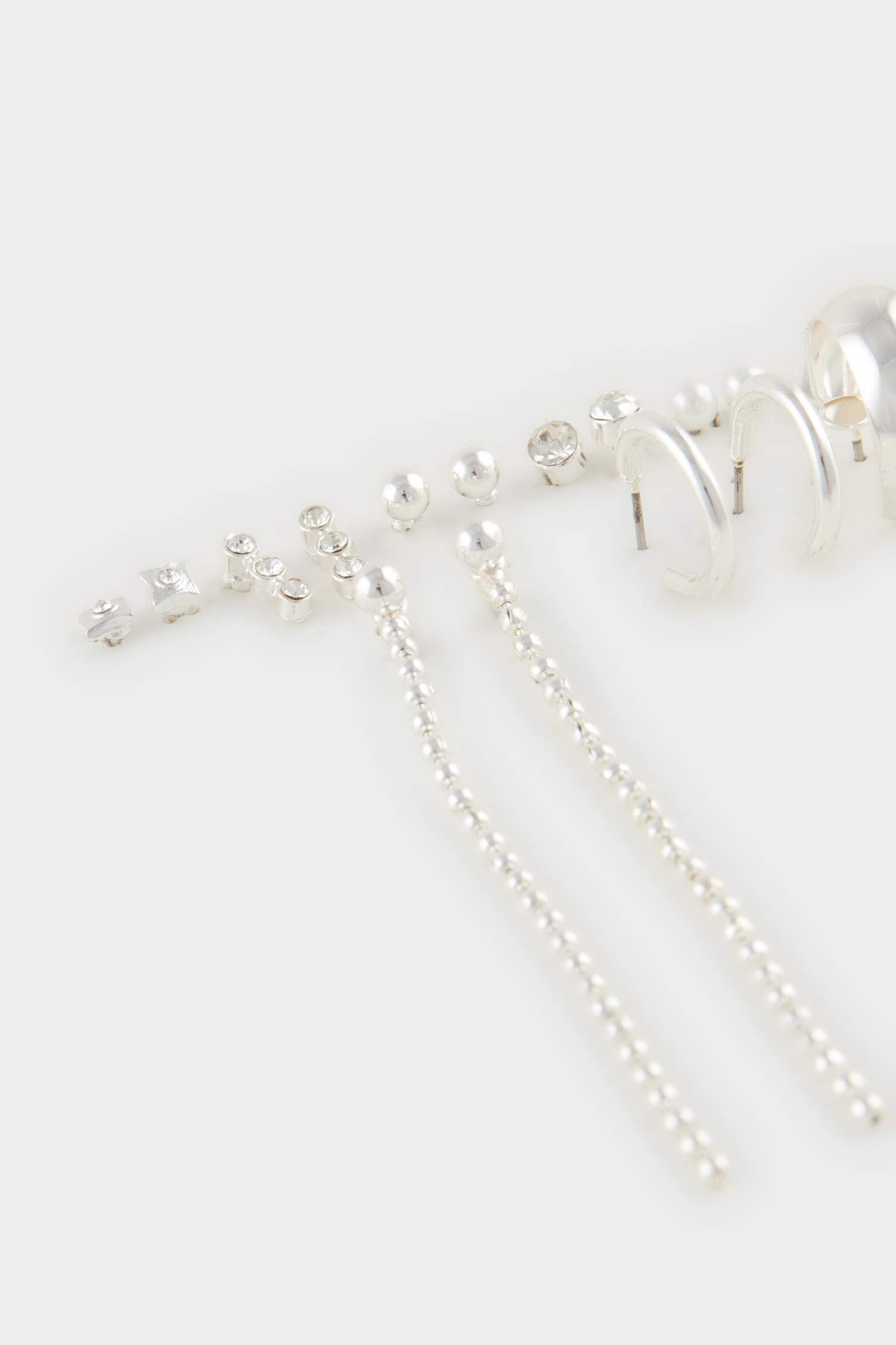 Kadın 9'lu Silver Küpe