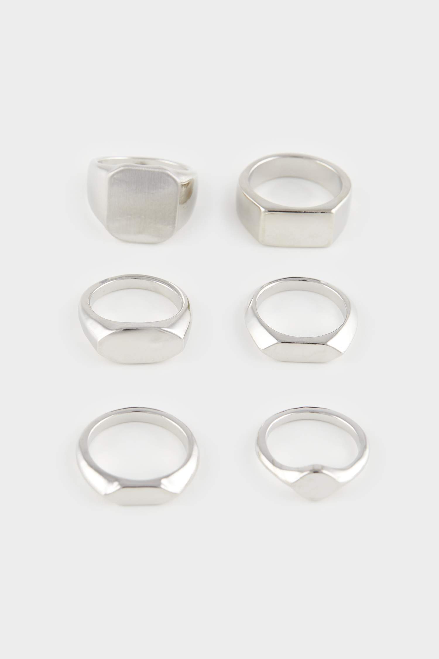 Kadın 6'lı Silver Yüzük