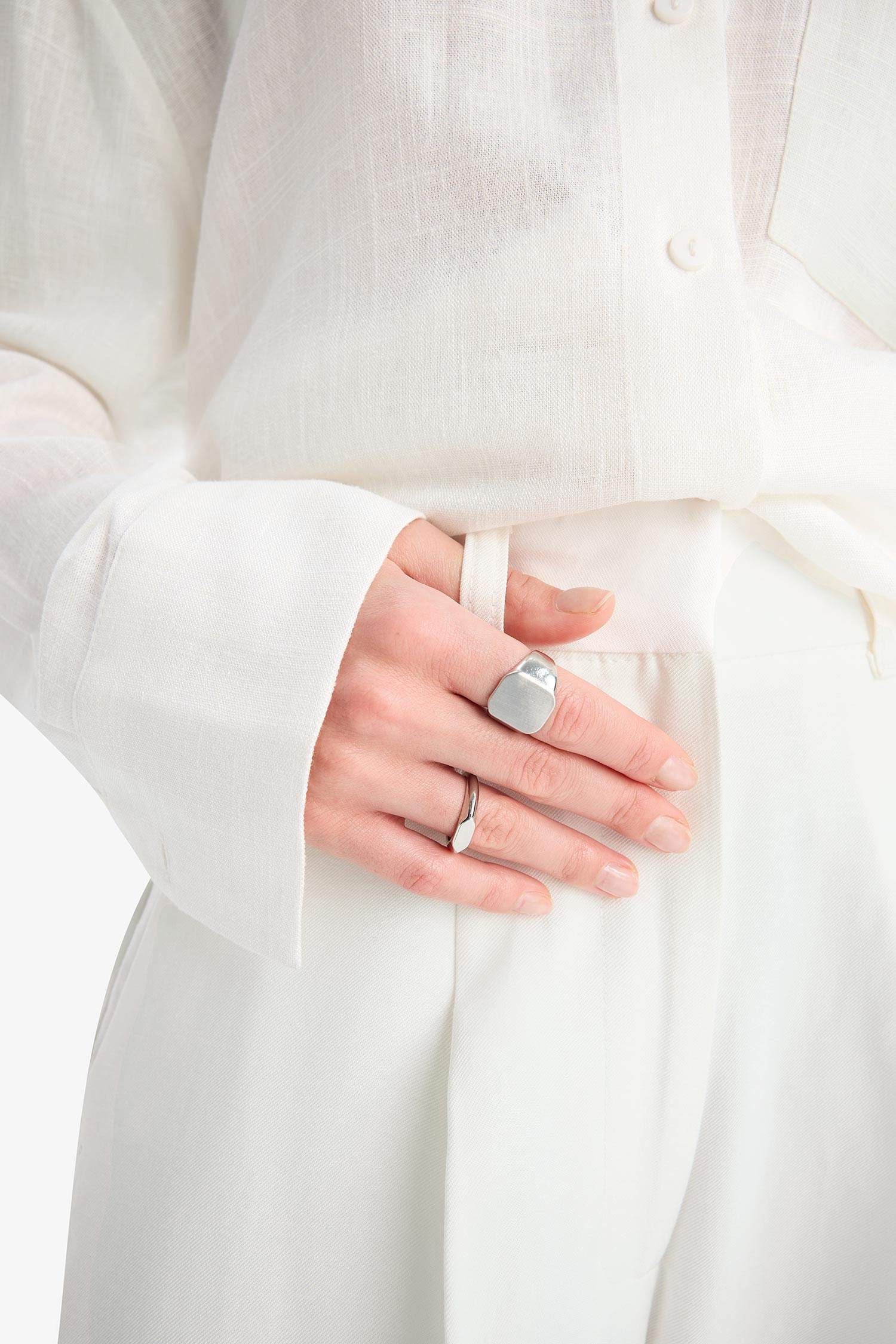 Kadın 6'lı Silver Yüzük