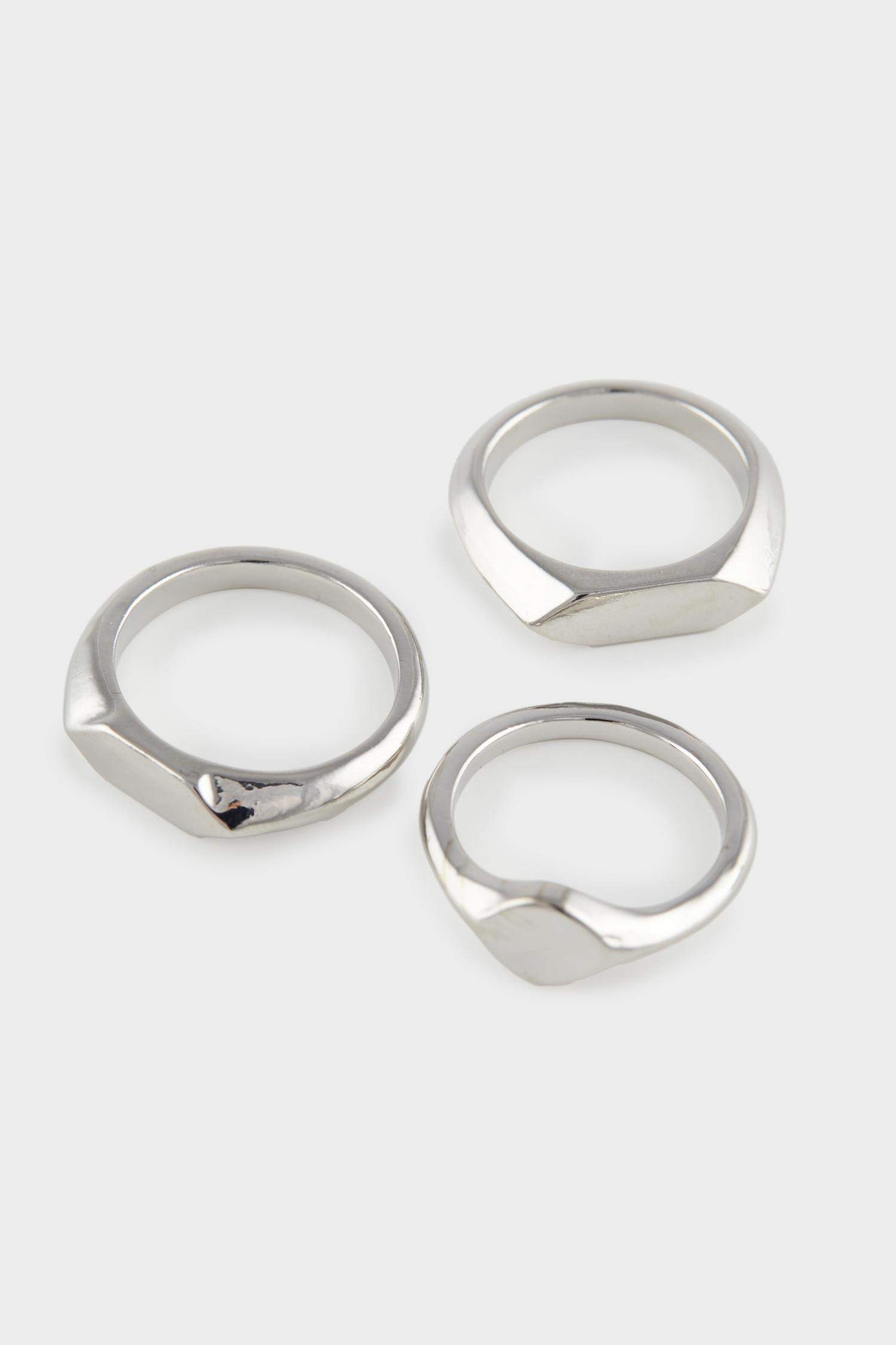 Kadın 6'lı Silver Yüzük