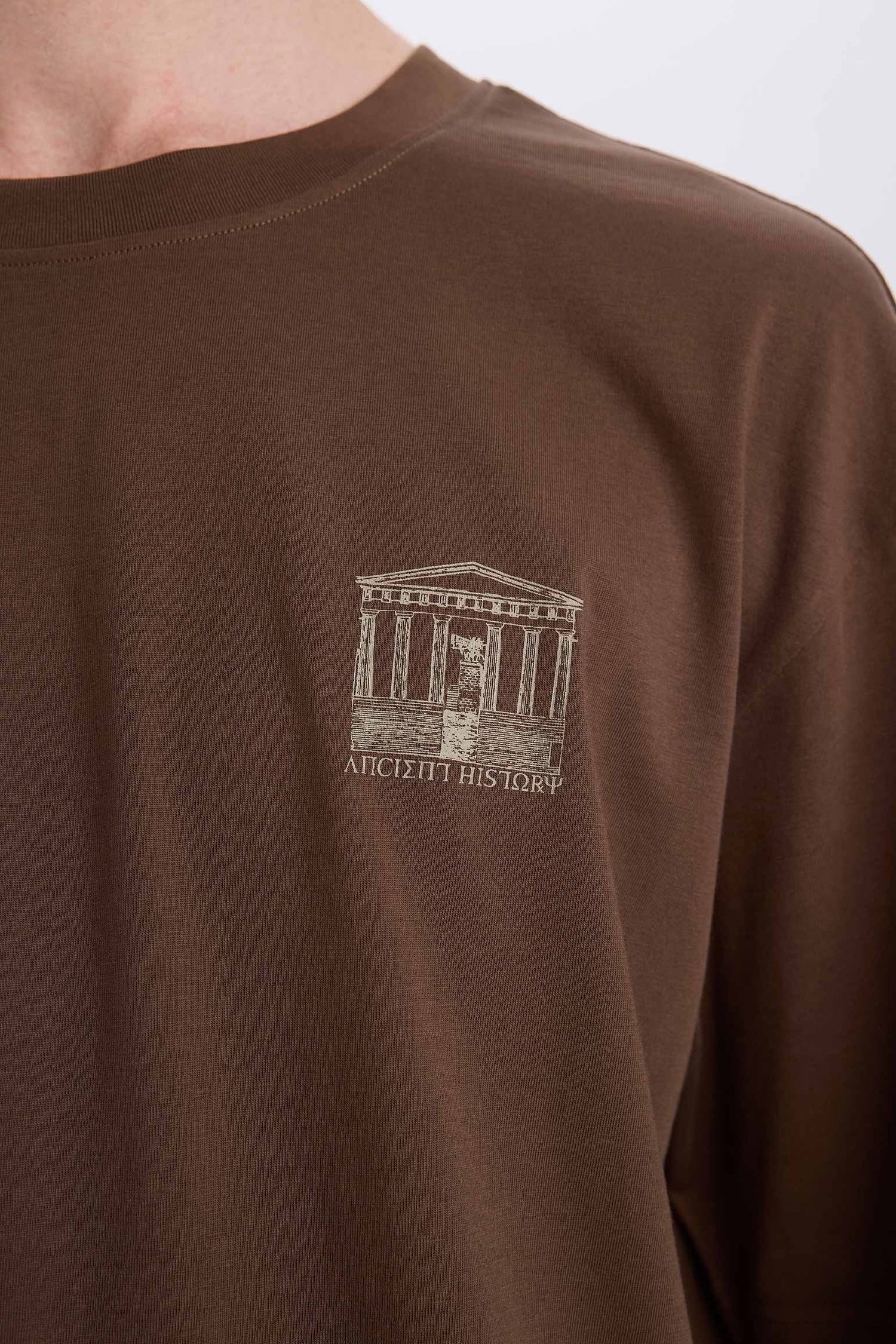 дөңгелек жаға үлкен Қысқа жеңді футболка