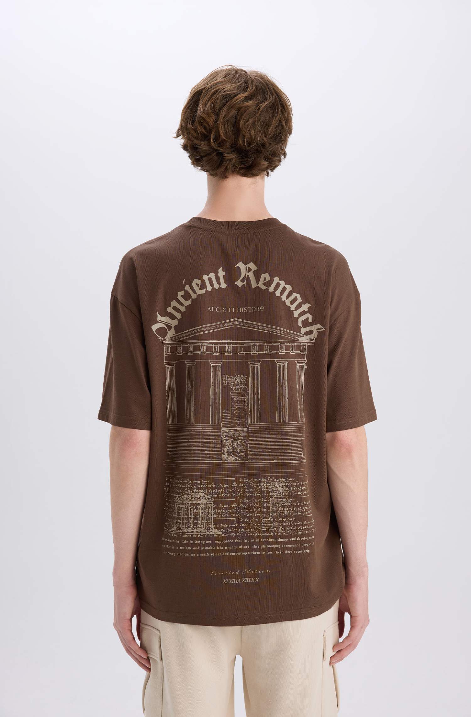 дөңгелек жаға үлкен Қысқа жеңді футболка