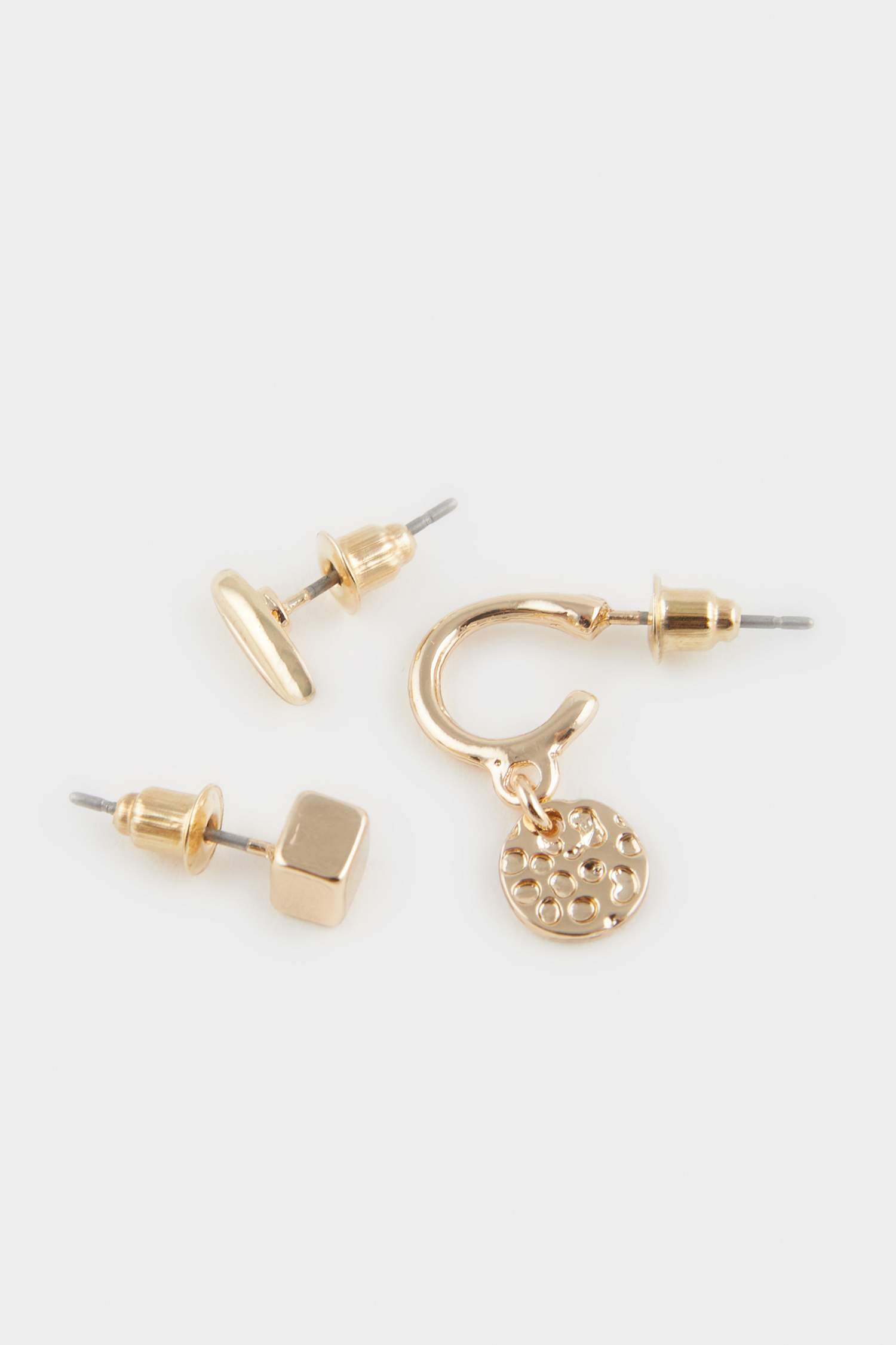 Lot de 6 paires de Boucles d’oreilles argentées pour femme