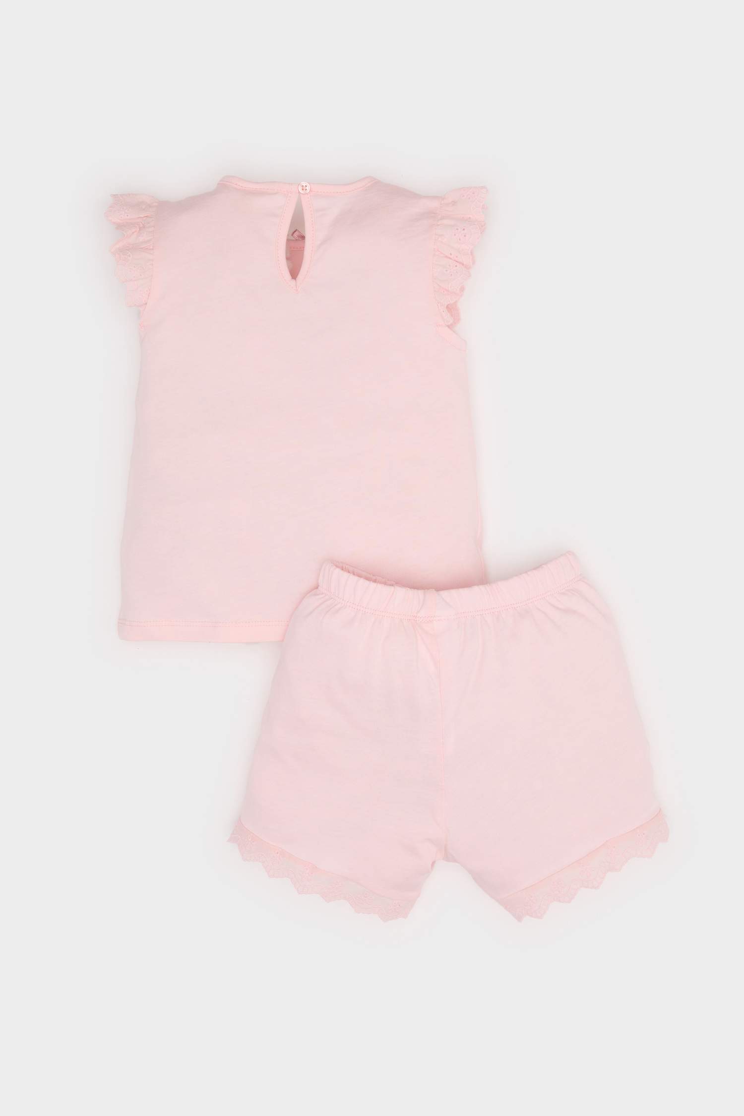 Ensemble Pyjama en coton T-shirt et Short pour bébé fille