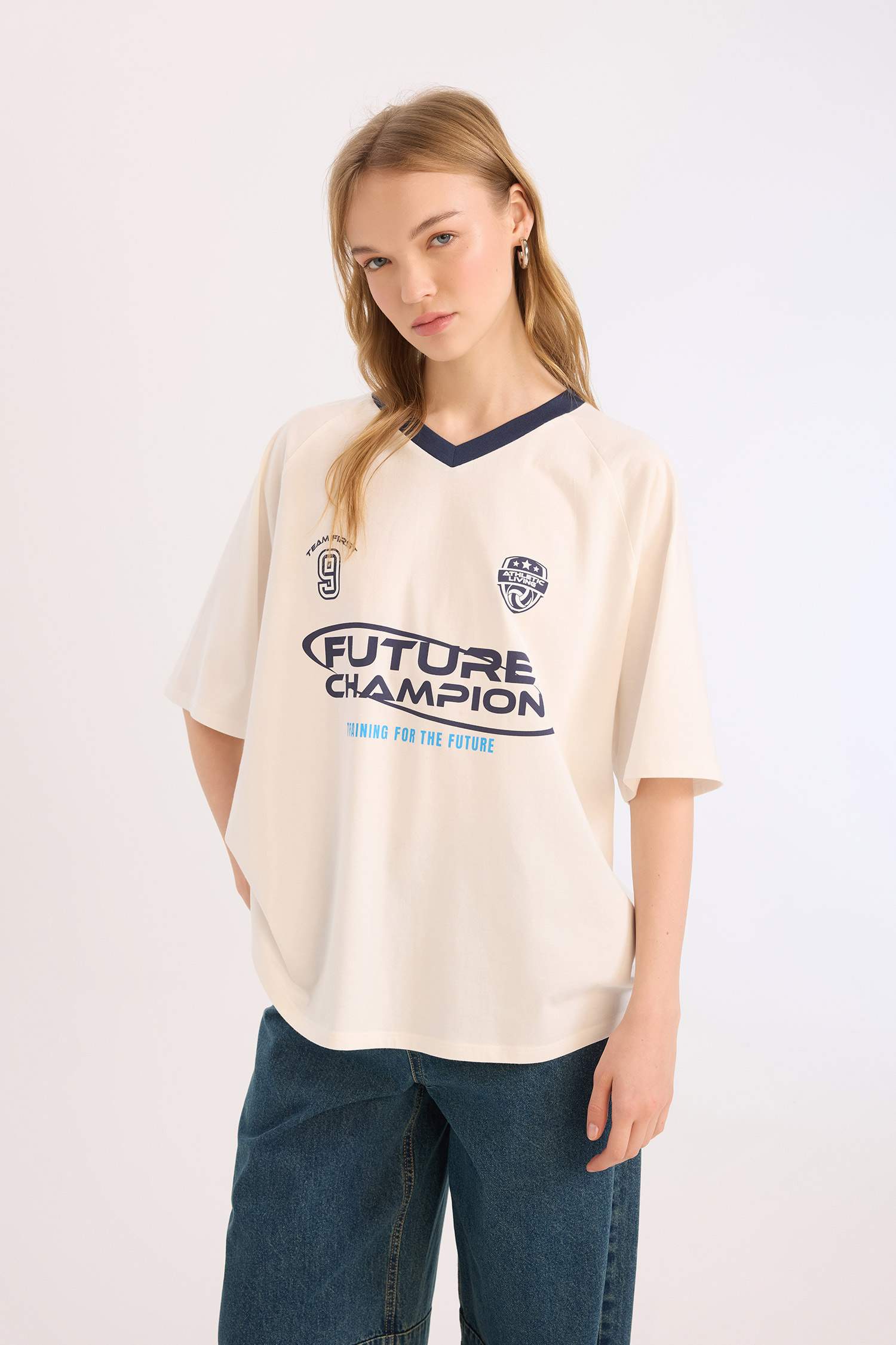 Oversize Fit Short Sleeve T-Shirt