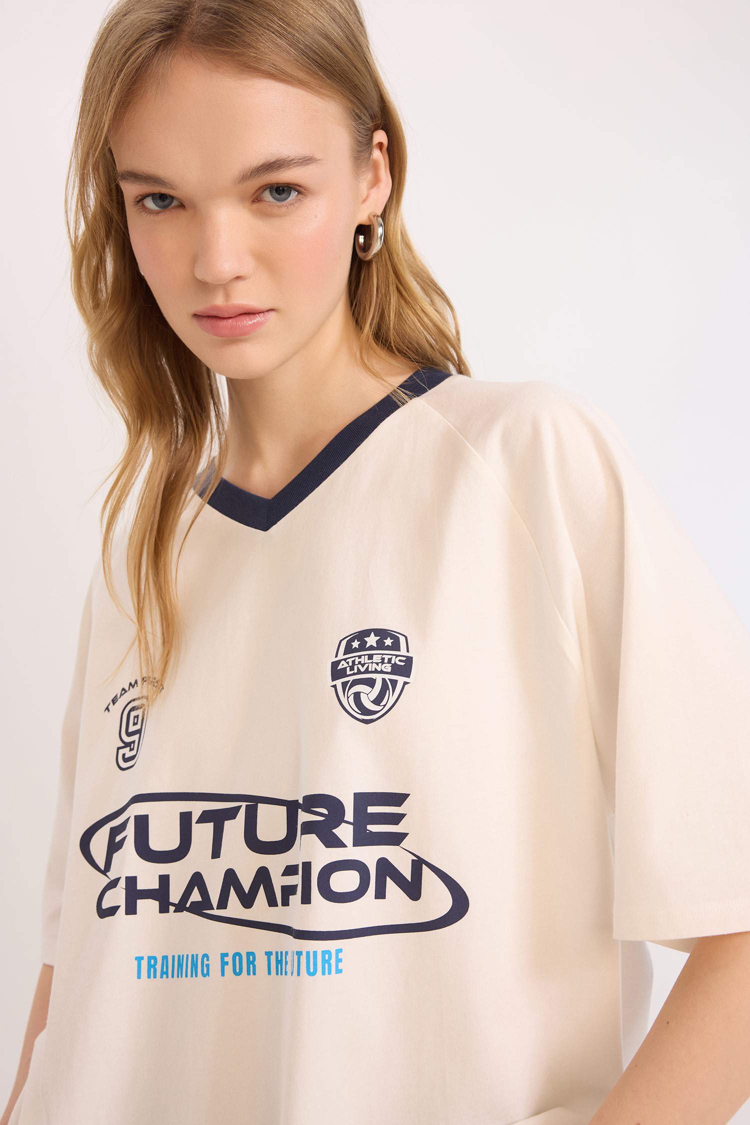 Oversize Fit Short Sleeve T-Shirt