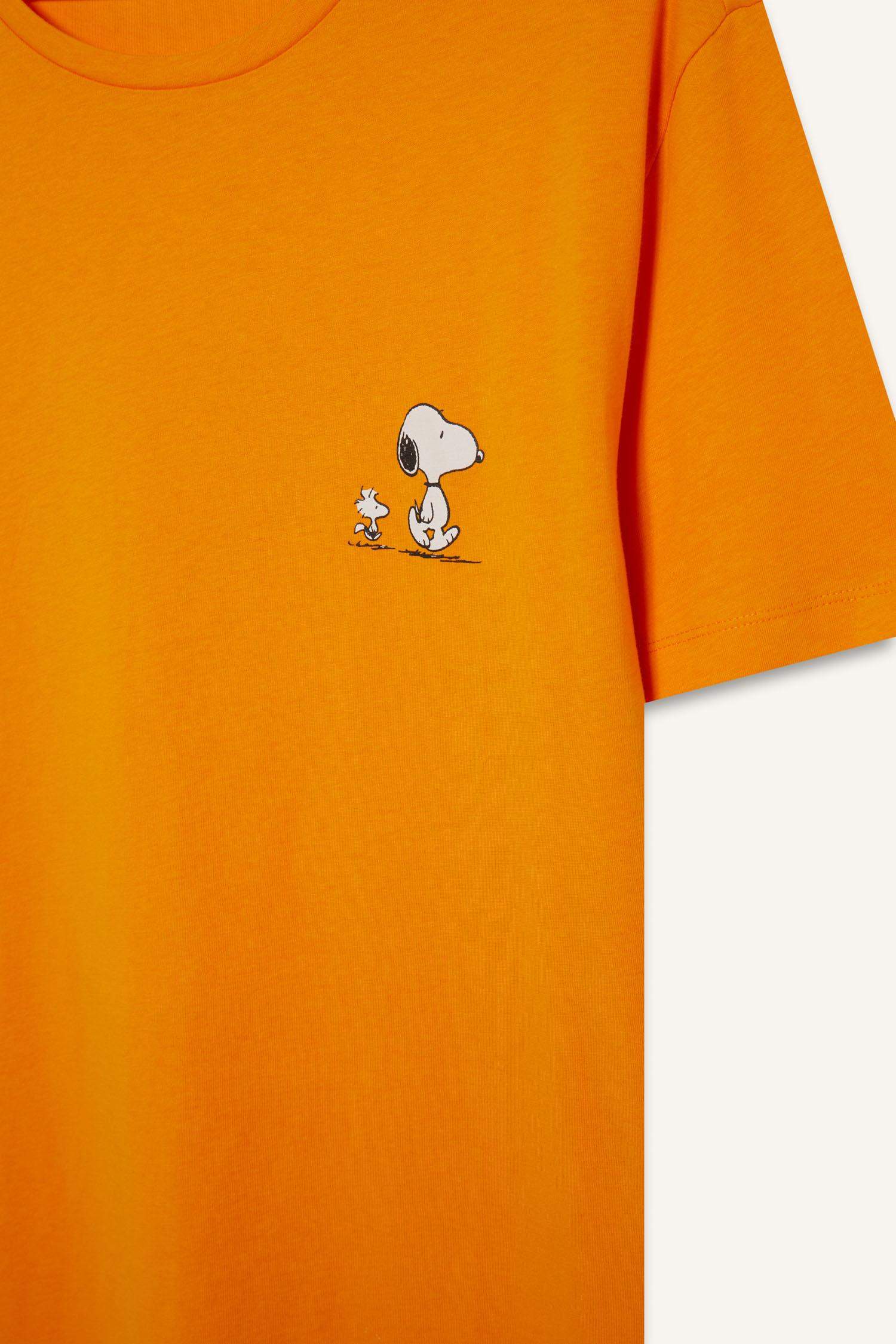 Regular Fit Crew Neck Snoopy Licensed Knitted Dress