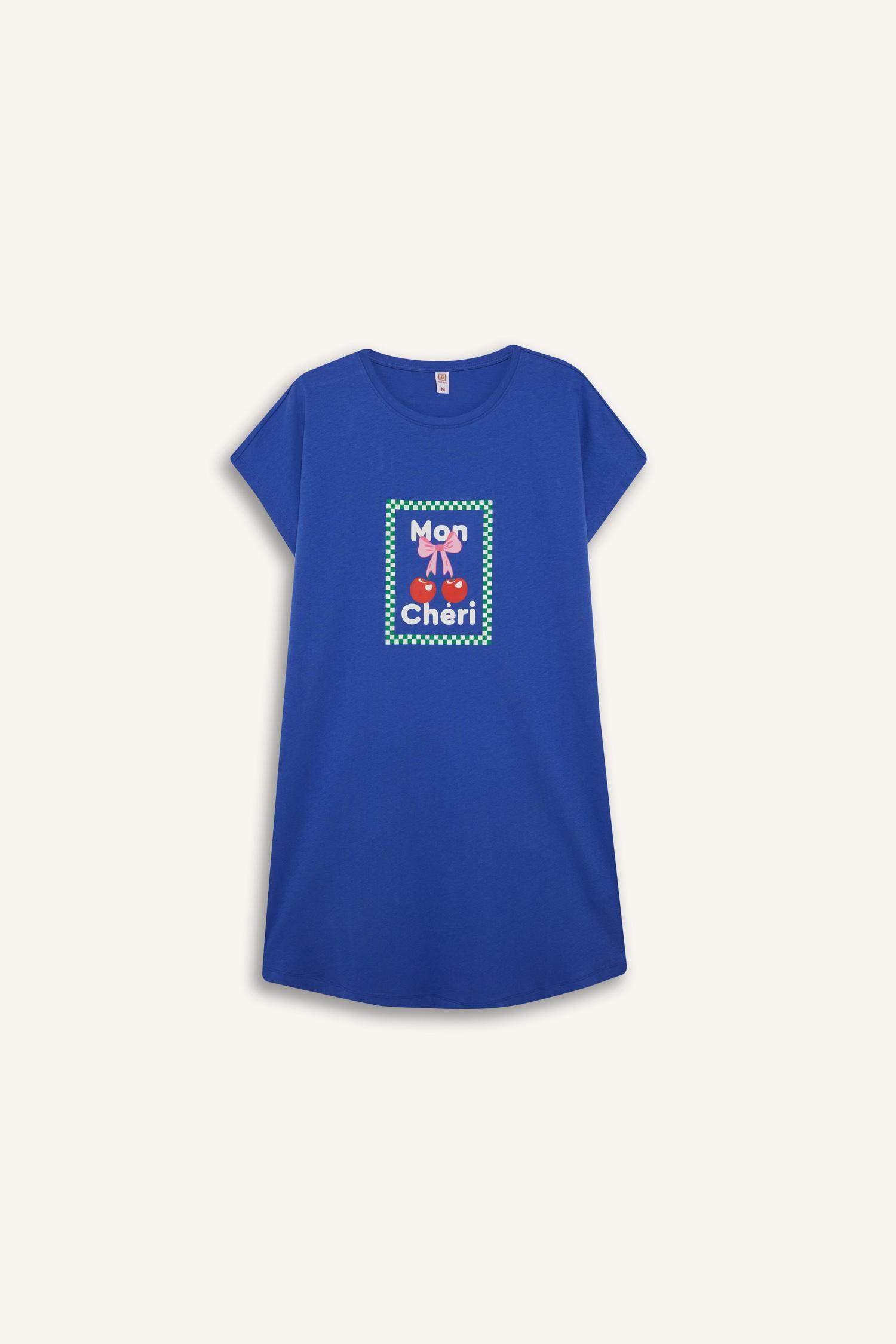 Regular Fit Crew Neck Knitted Dress