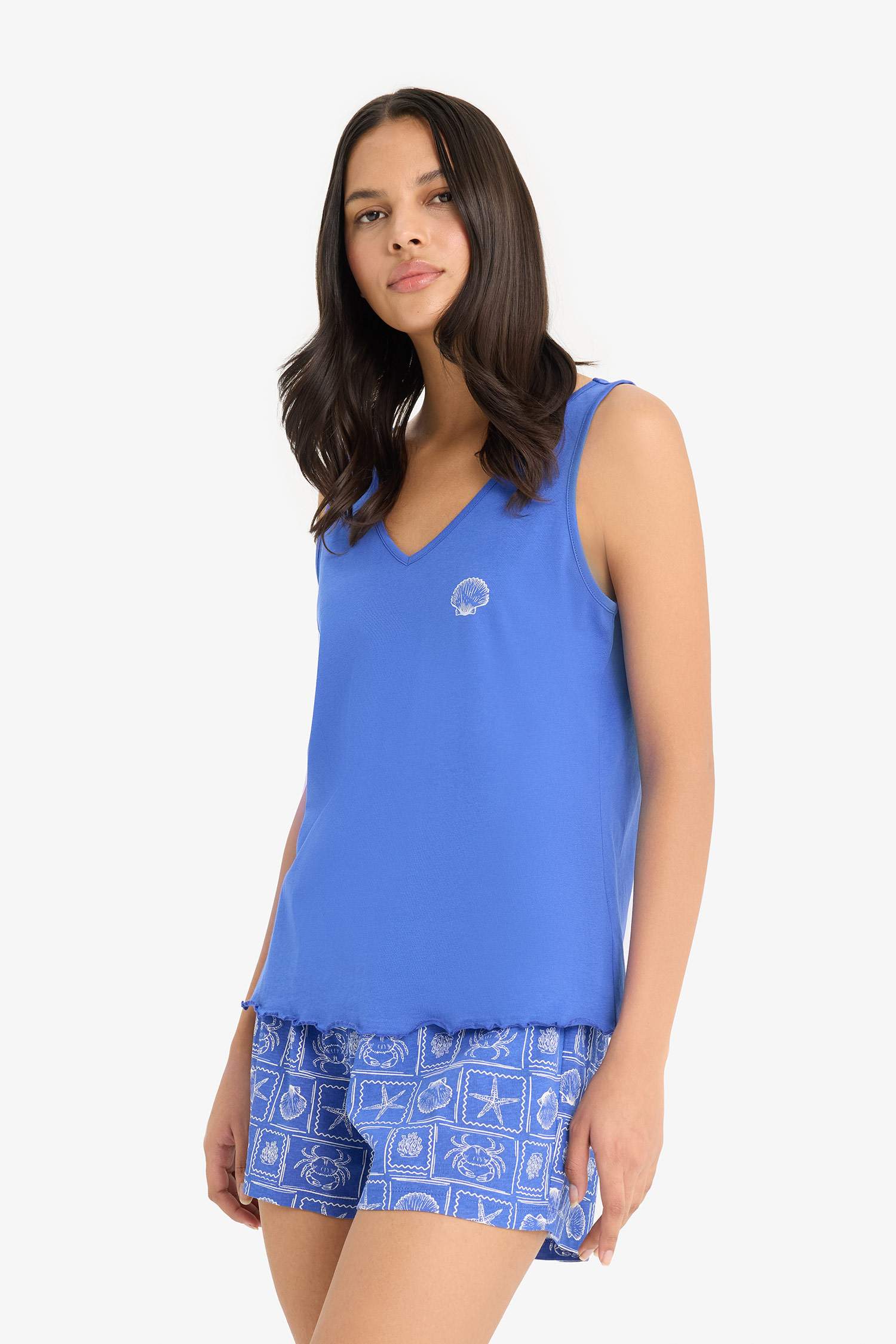 Fall in Love қалыпты пішім v жаға 2 Трикотаж жиынтығы