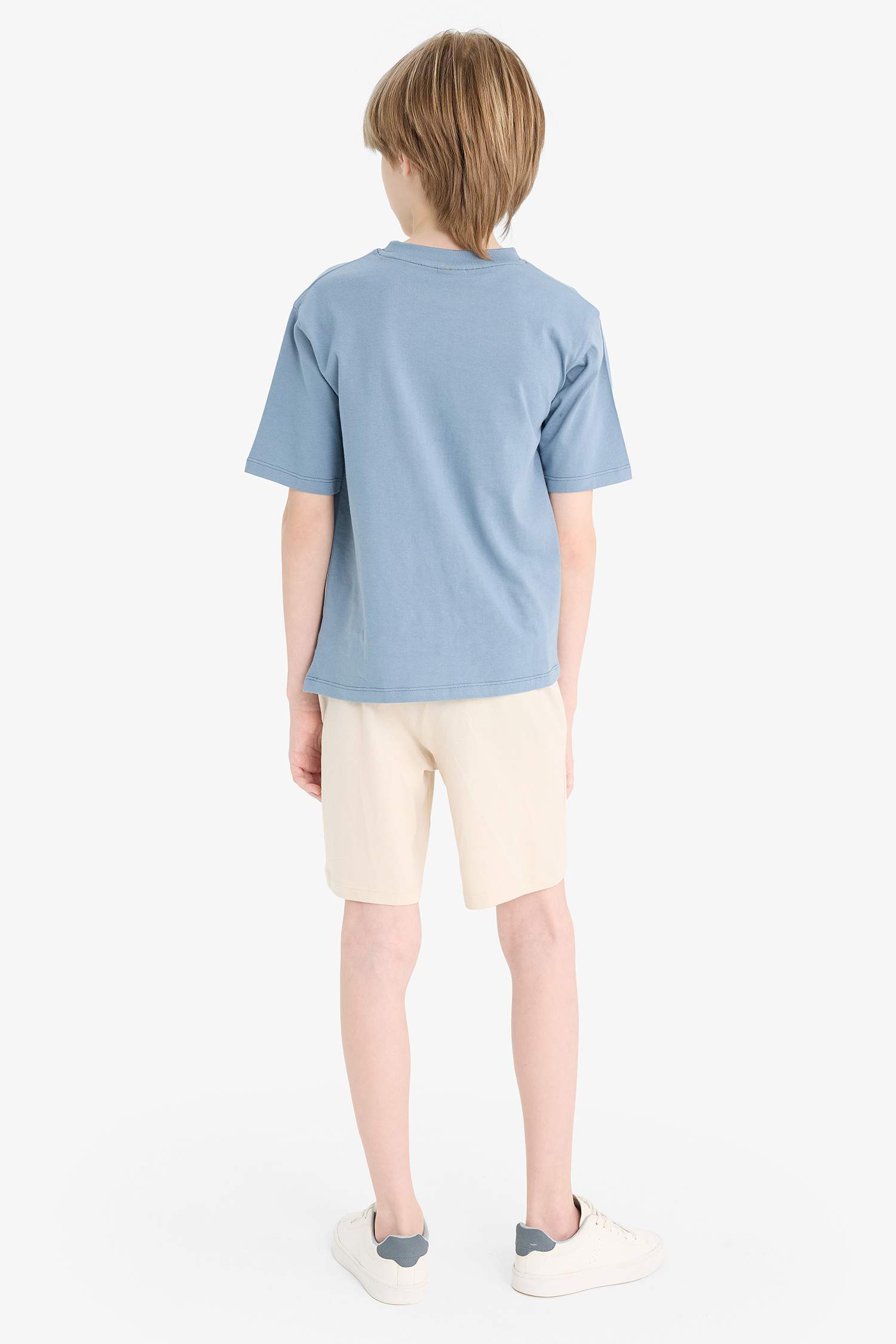 Ensemble T-shirt imprimé et Short pour garçon